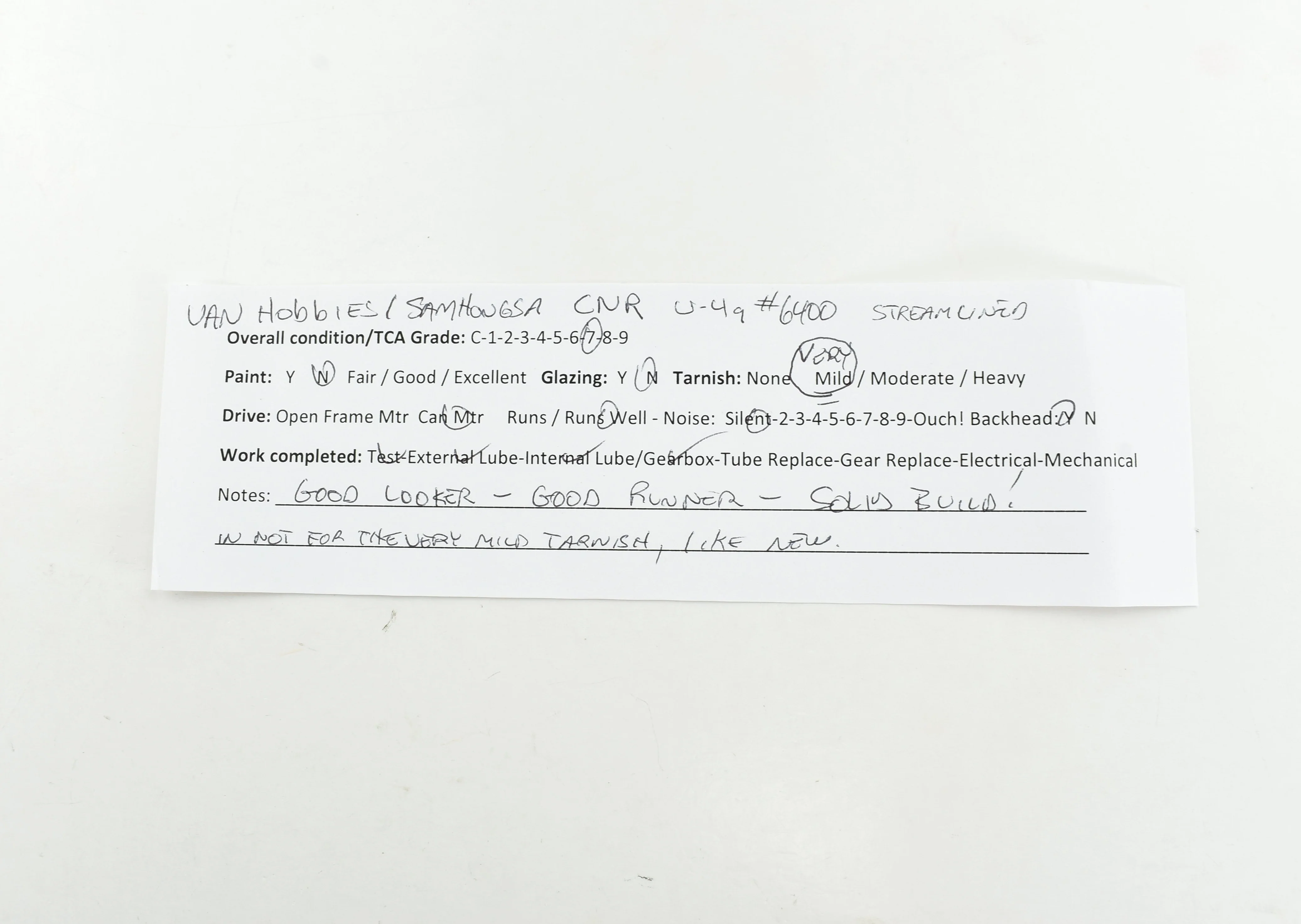 HO Brass VH - Van Hobbies CNR - Canadian National Railway 4-8-4 Class U-4a - Image 19