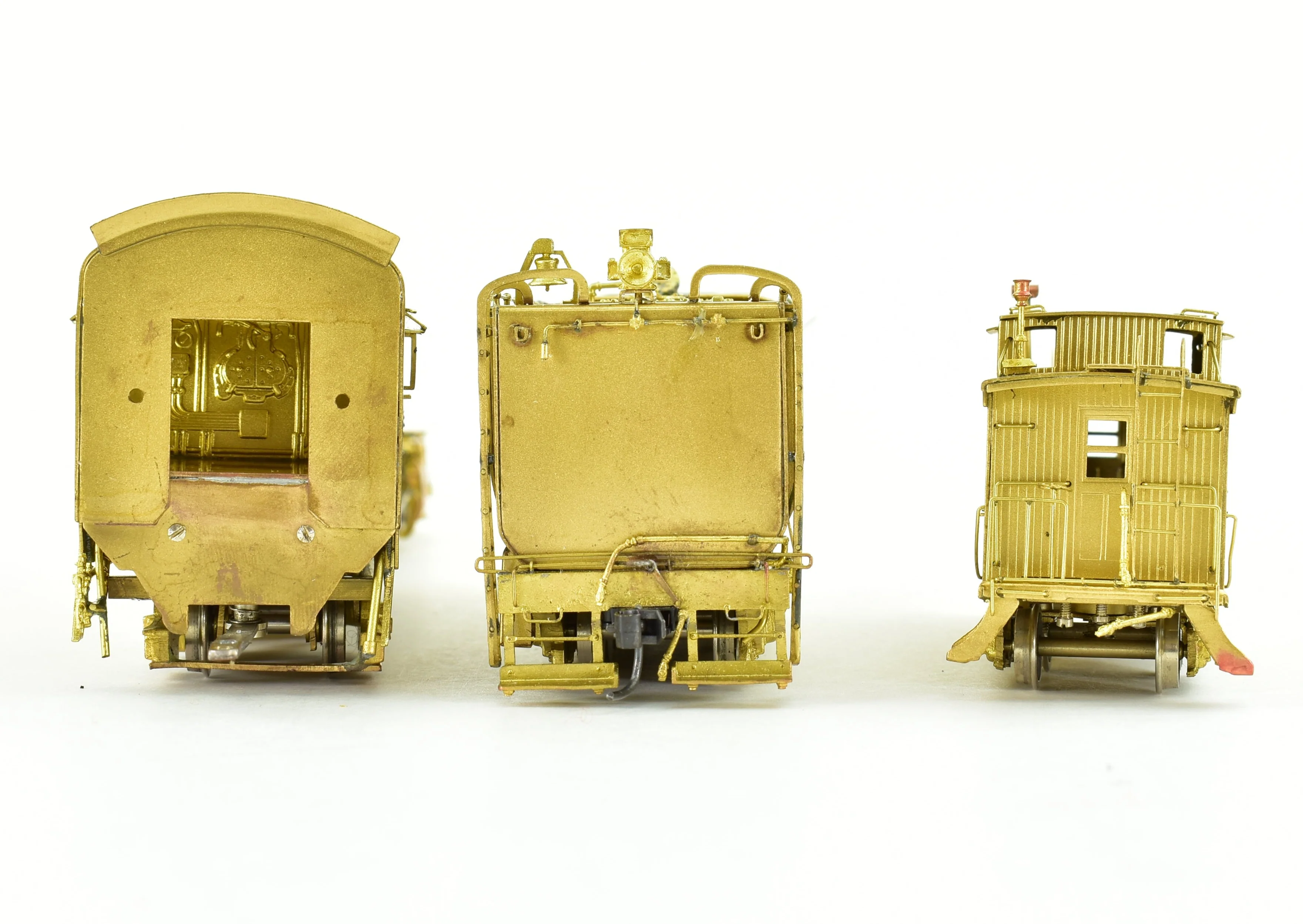 HO Brass Westside Model Co. DM&IR - Duluth, Missabe, & Iron Range 2-8-8-4 Yellowstone M-4 with Caboose - Image 10