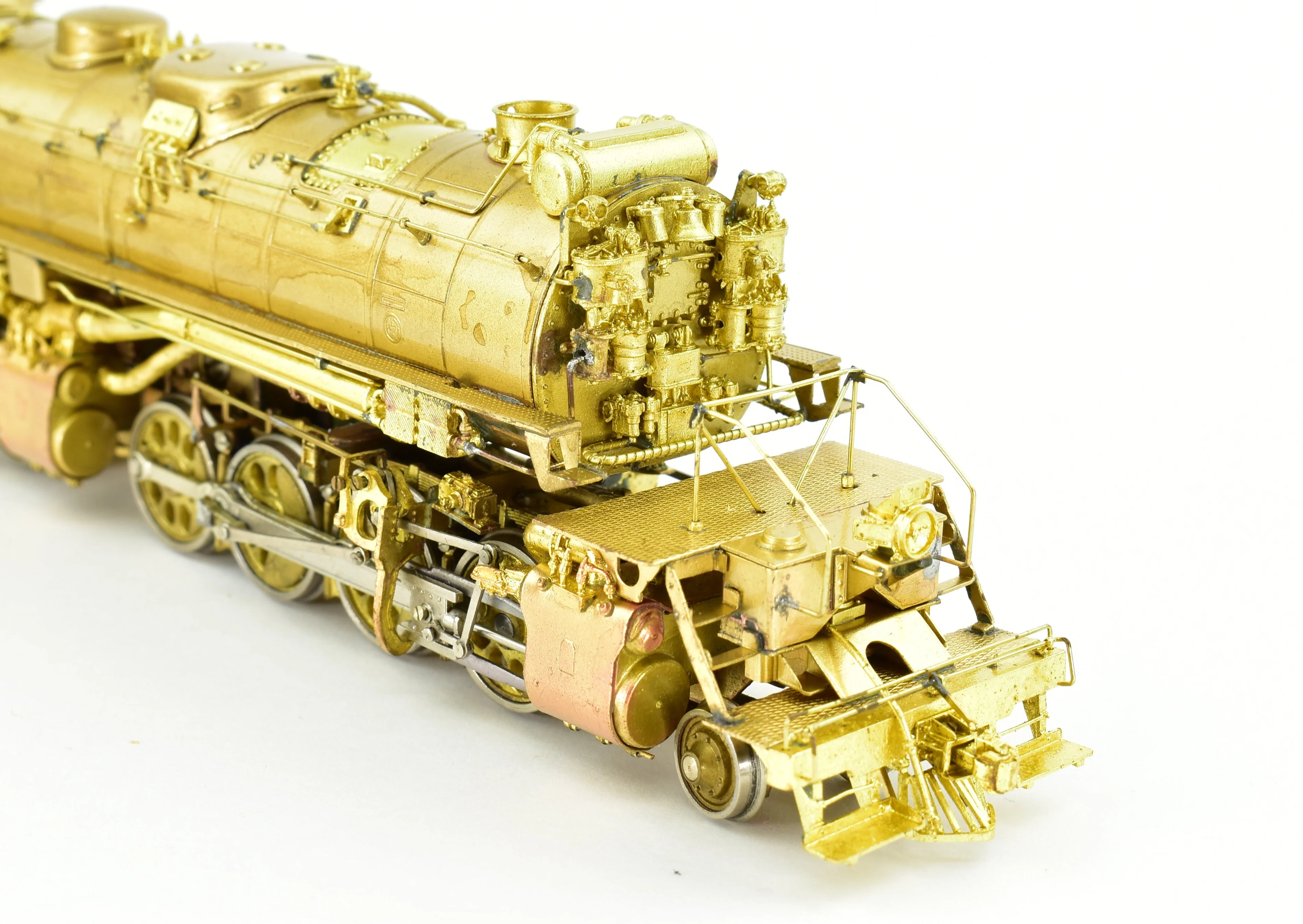 HO Brass Westside Model Co. DM&IR - Duluth, Missabe, & Iron Range 2-8-8-4 Yellowstone M-4 with Caboose - Image 16