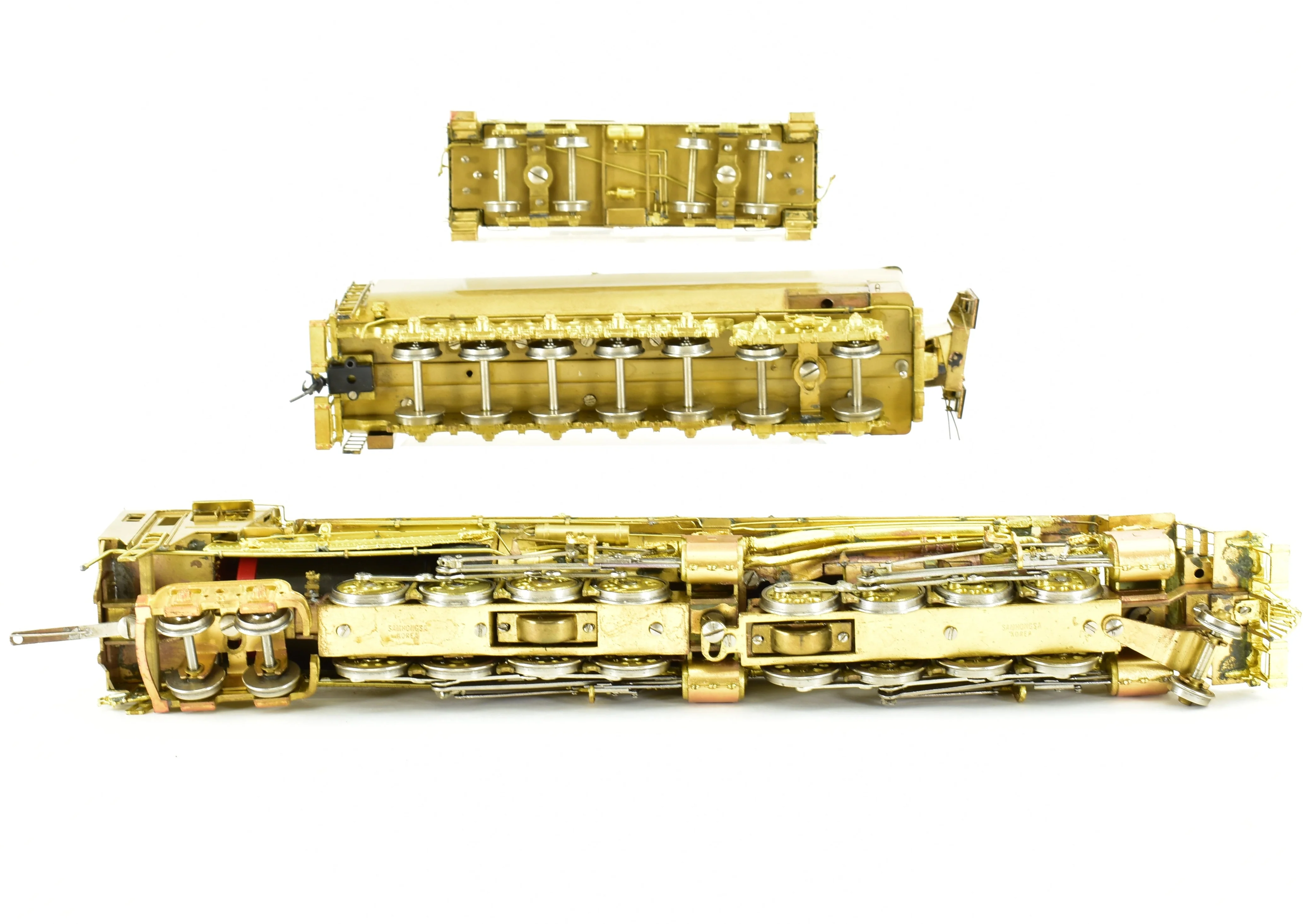 HO Brass Westside Model Co. DM&IR - Duluth, Missabe, & Iron Range 2-8-8-4 Yellowstone M-4 with Caboose - Image 21