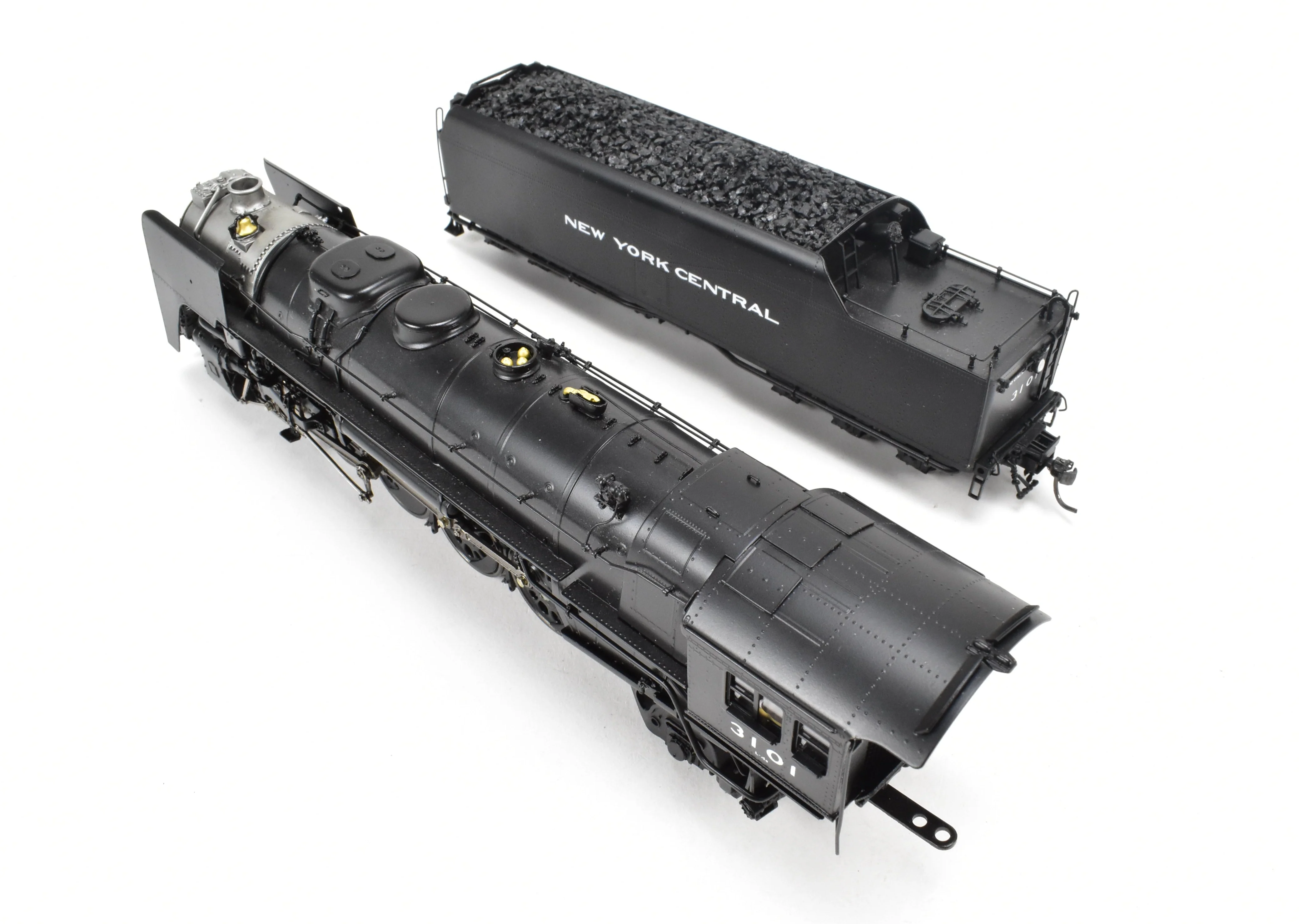 HO Brass Hybrid BLI - Broadway Limited Imports NYC - New York Central L-4a Mohawk 4-8-2 FP #3101 w/Boxpox Drivers DCC and Sound - Image 9