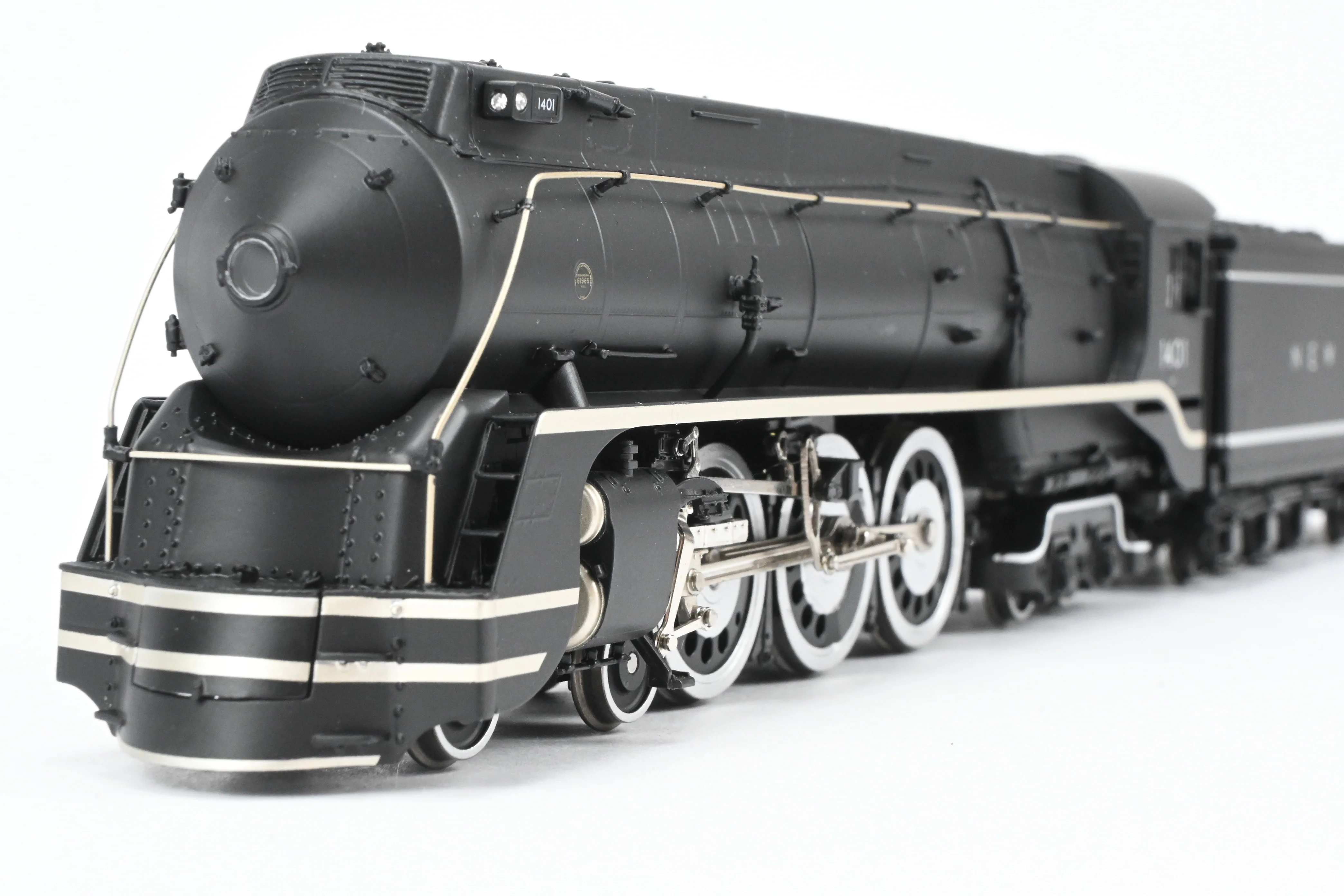 HO Brass Hybrid BLI - Broadway Limited Imports NH - New Haven 4-6-4 I-5 FP No. 1401 SoundTraxx Tsunami2 DCC/Sound - Image 12