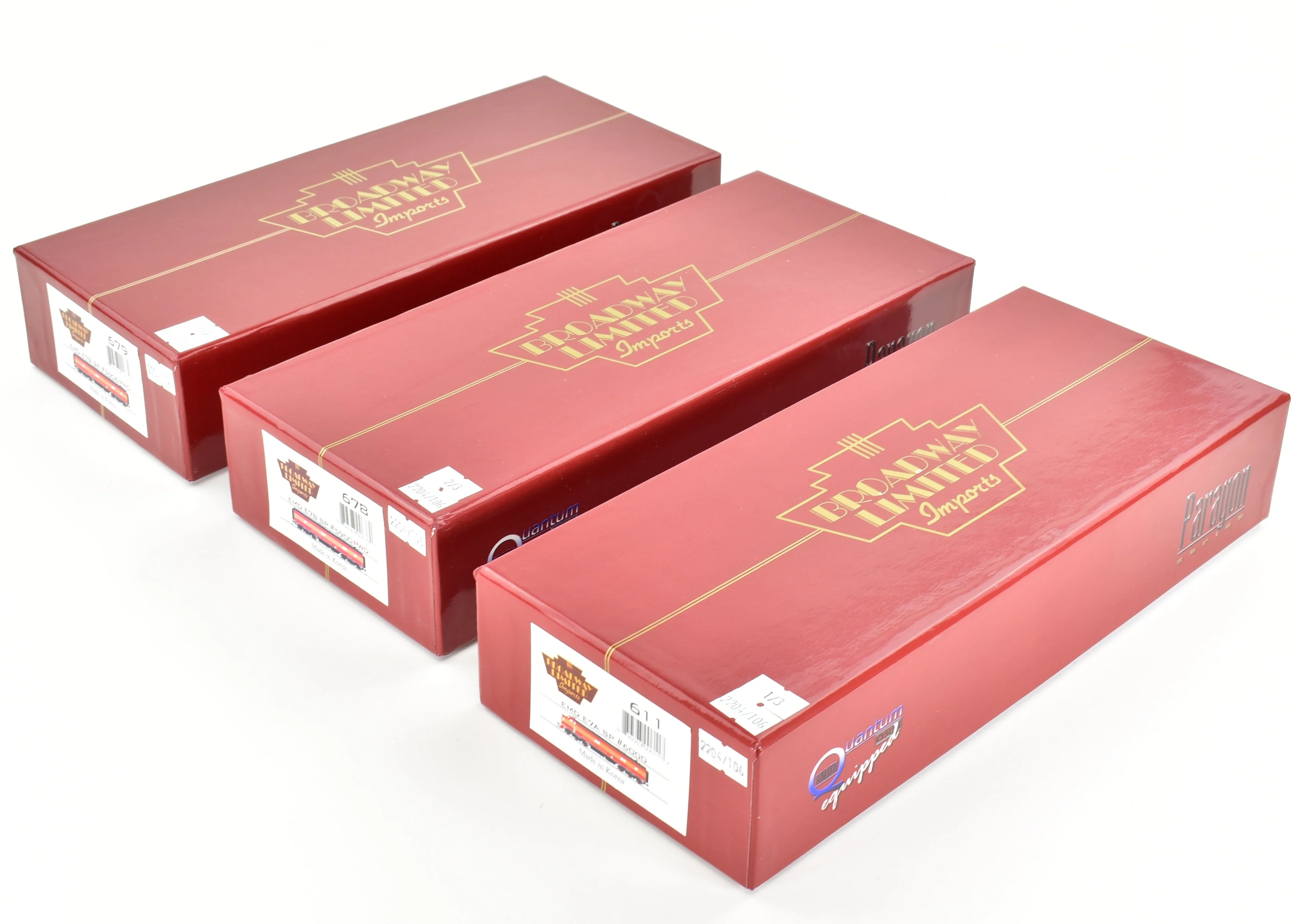 HO CON BLI - Broadway Limited Imports SP - Southern Pacific EMD E7A/B/B Set with QSI DCC and Sound - Image 20