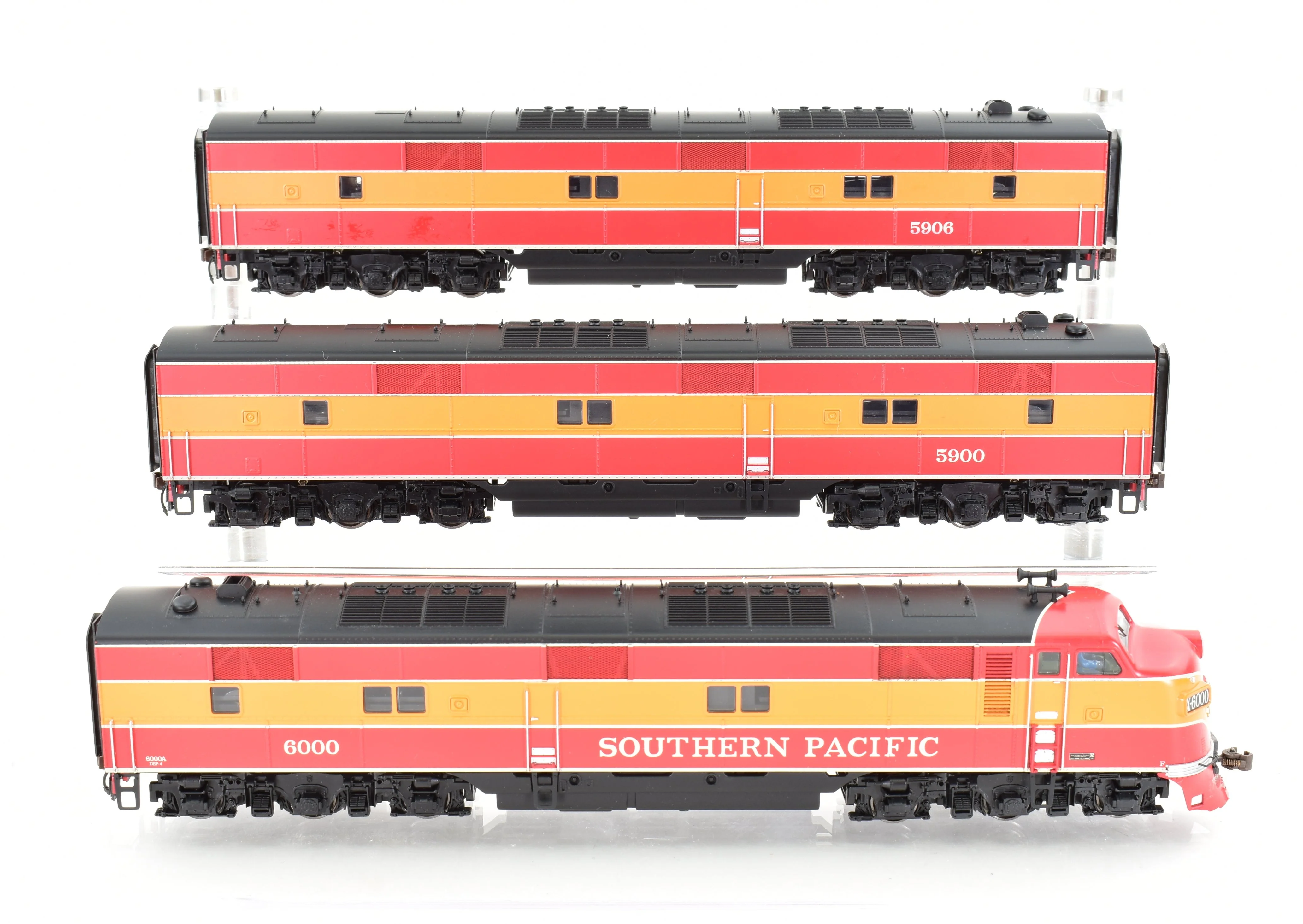 HO CON BLI - Broadway Limited Imports SP - Southern Pacific EMD E7A/B/B Set with QSI DCC and Sound - Image 4