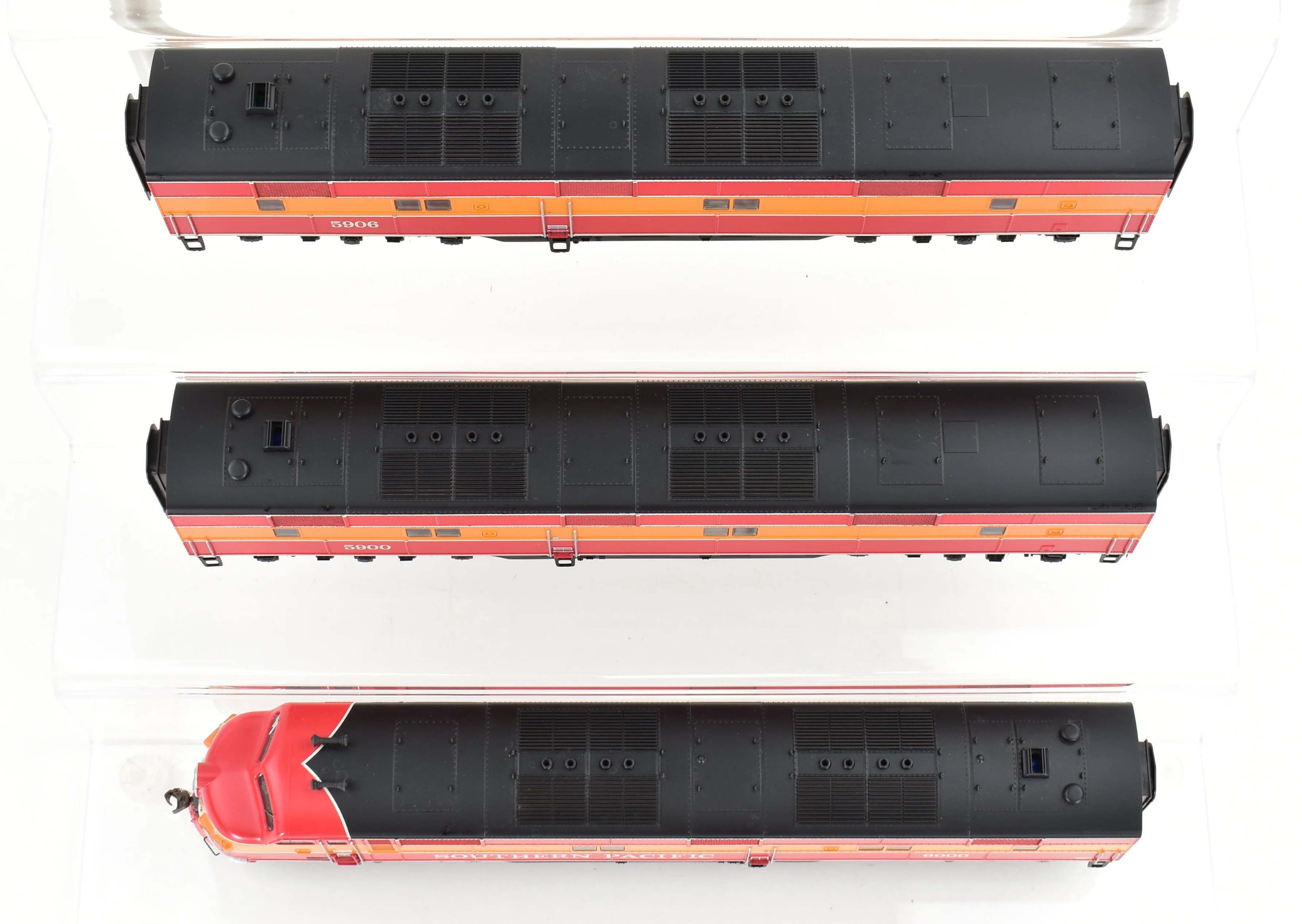 HO CON BLI - Broadway Limited Imports SP - Southern Pacific EMD E7A/B/B Set with QSI DCC and Sound - Image 8