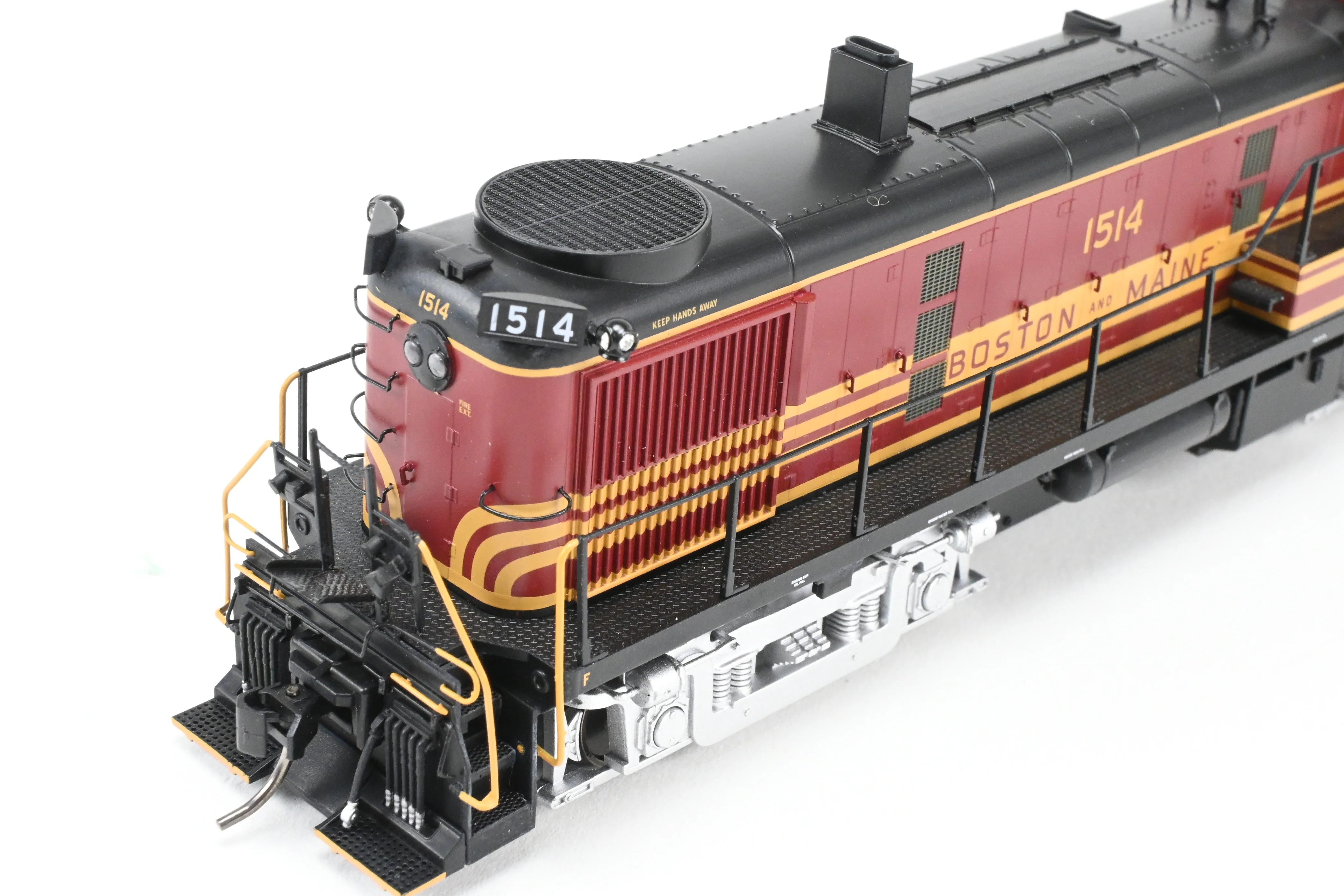 HO Bowser "Executive Line" B&M – Boston & Maine Alco RS-3 Phase III With ESU DCC & Sound Factory Painted No. 1514 - Image 12