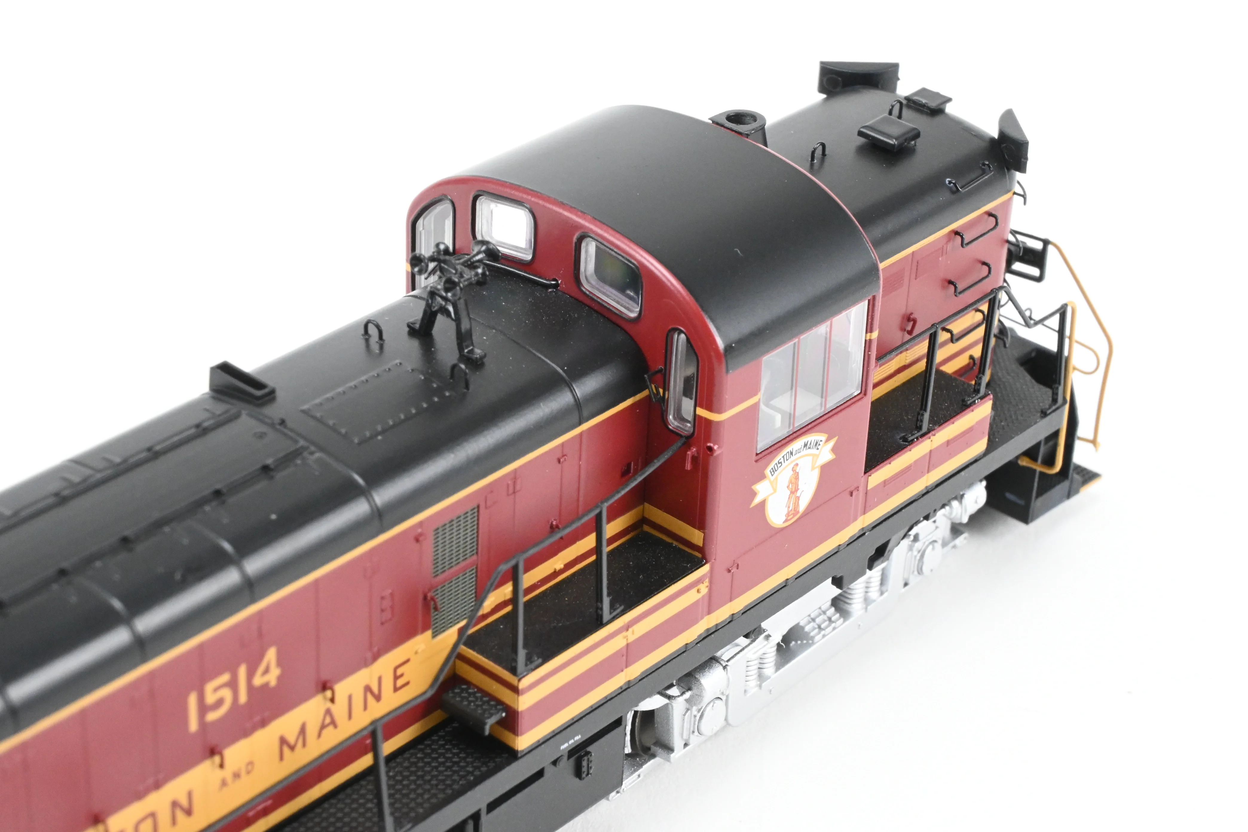 HO Bowser "Executive Line" B&M – Boston & Maine Alco RS-3 Phase III With ESU DCC & Sound Factory Painted No. 1514 - Image 17