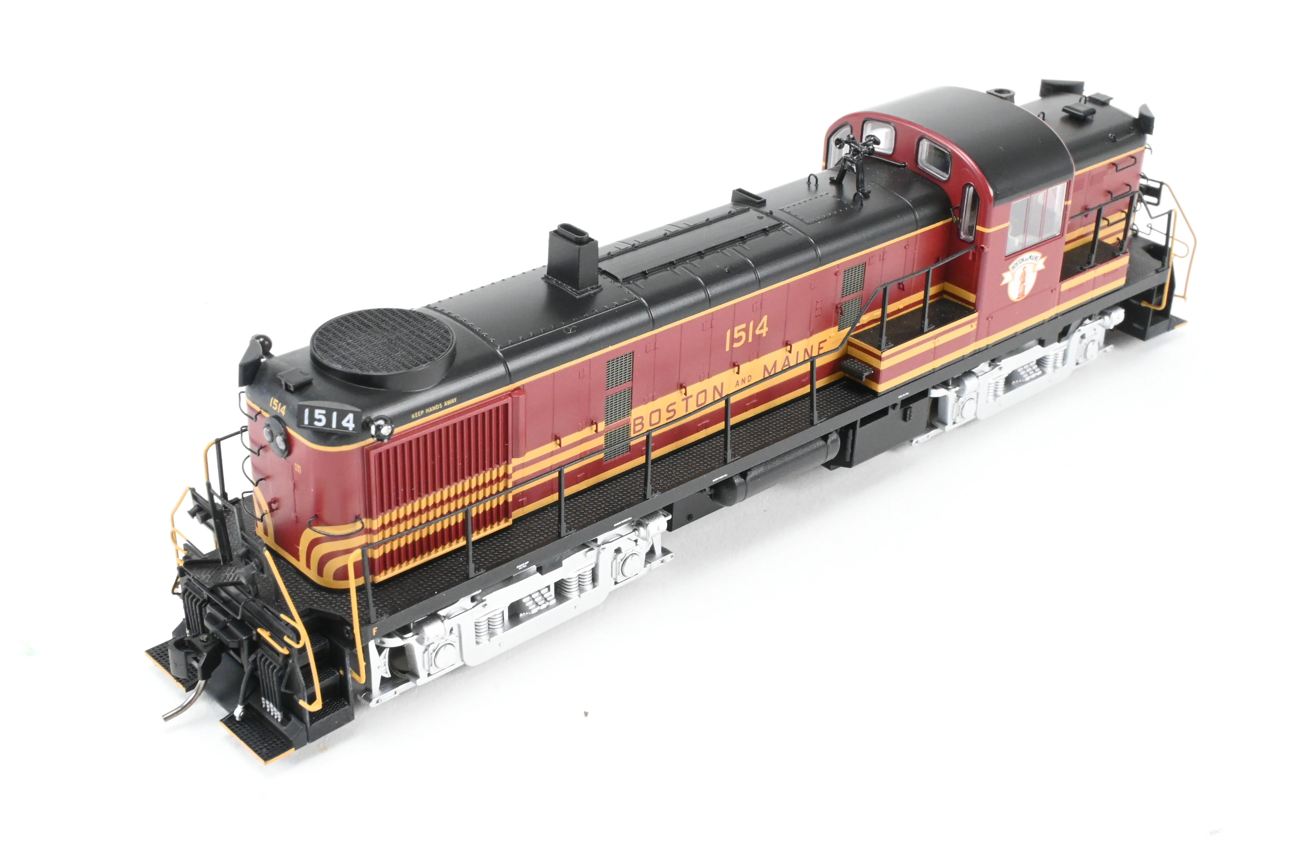 HO Bowser "Executive Line" B&M – Boston & Maine Alco RS-3 Phase III With ESU DCC & Sound Factory Painted No. 1514 - Image 7