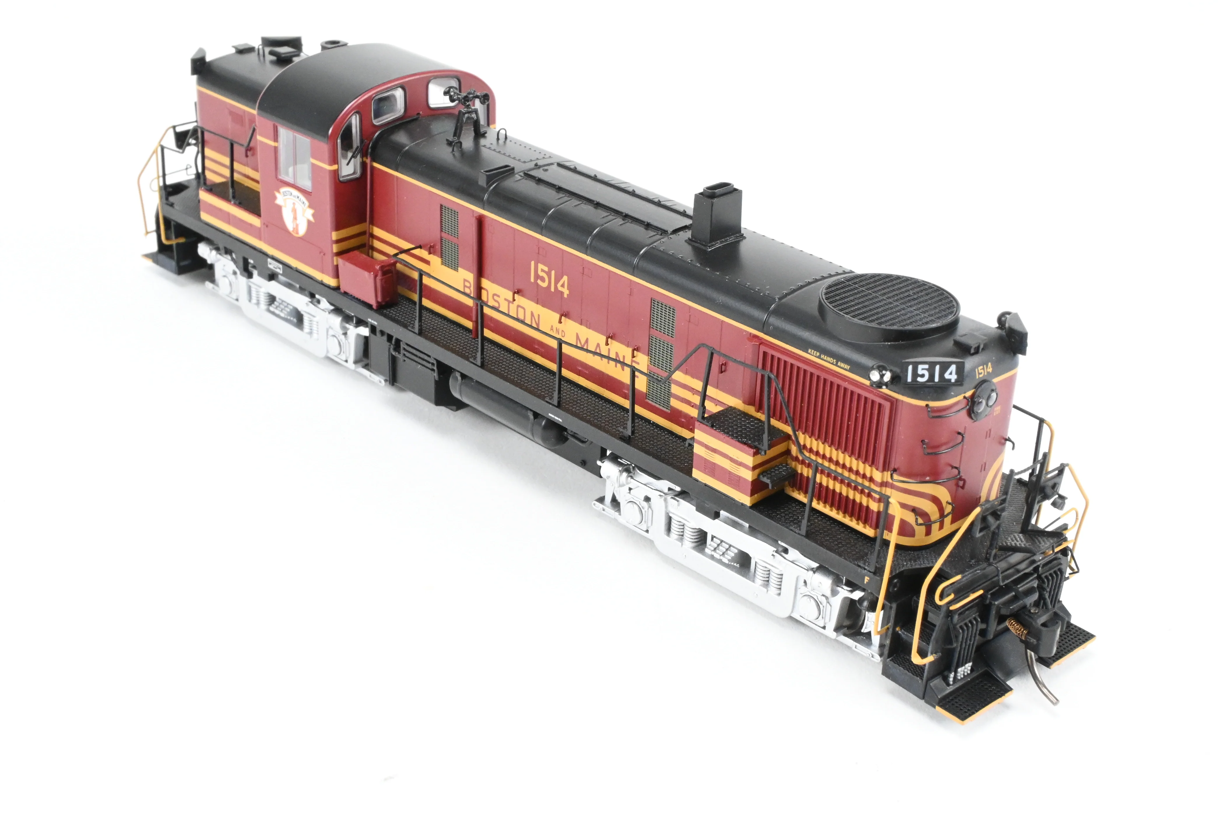 HO Bowser "Executive Line" B&M – Boston & Maine Alco RS-3 Phase III With ESU DCC & Sound Factory Painted No. 1514 - Image 8