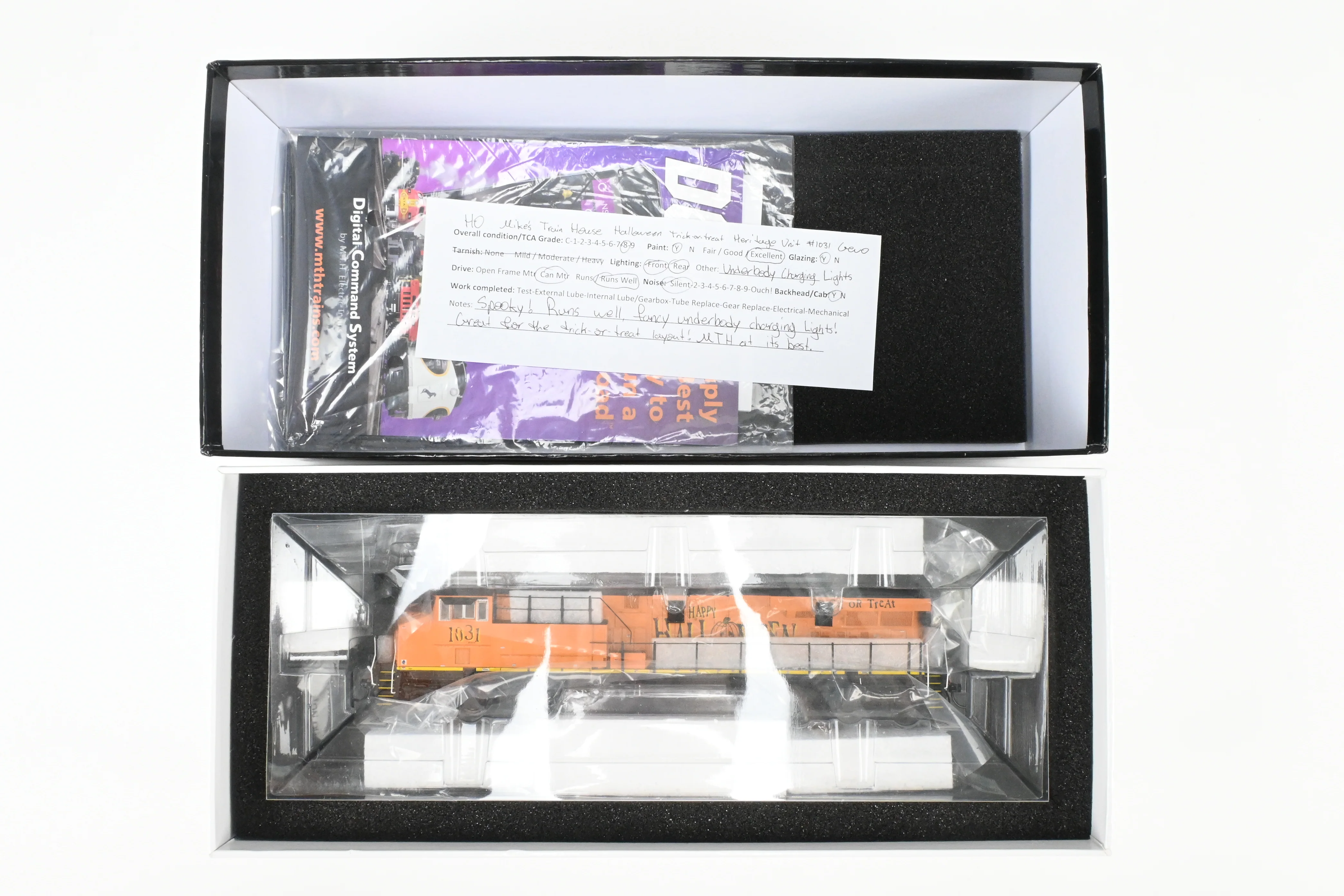 HO MTH - Mike's Train House "Halloween" #1031 ES44AC With Proto-Sound 3.0/DCC - Image 18
