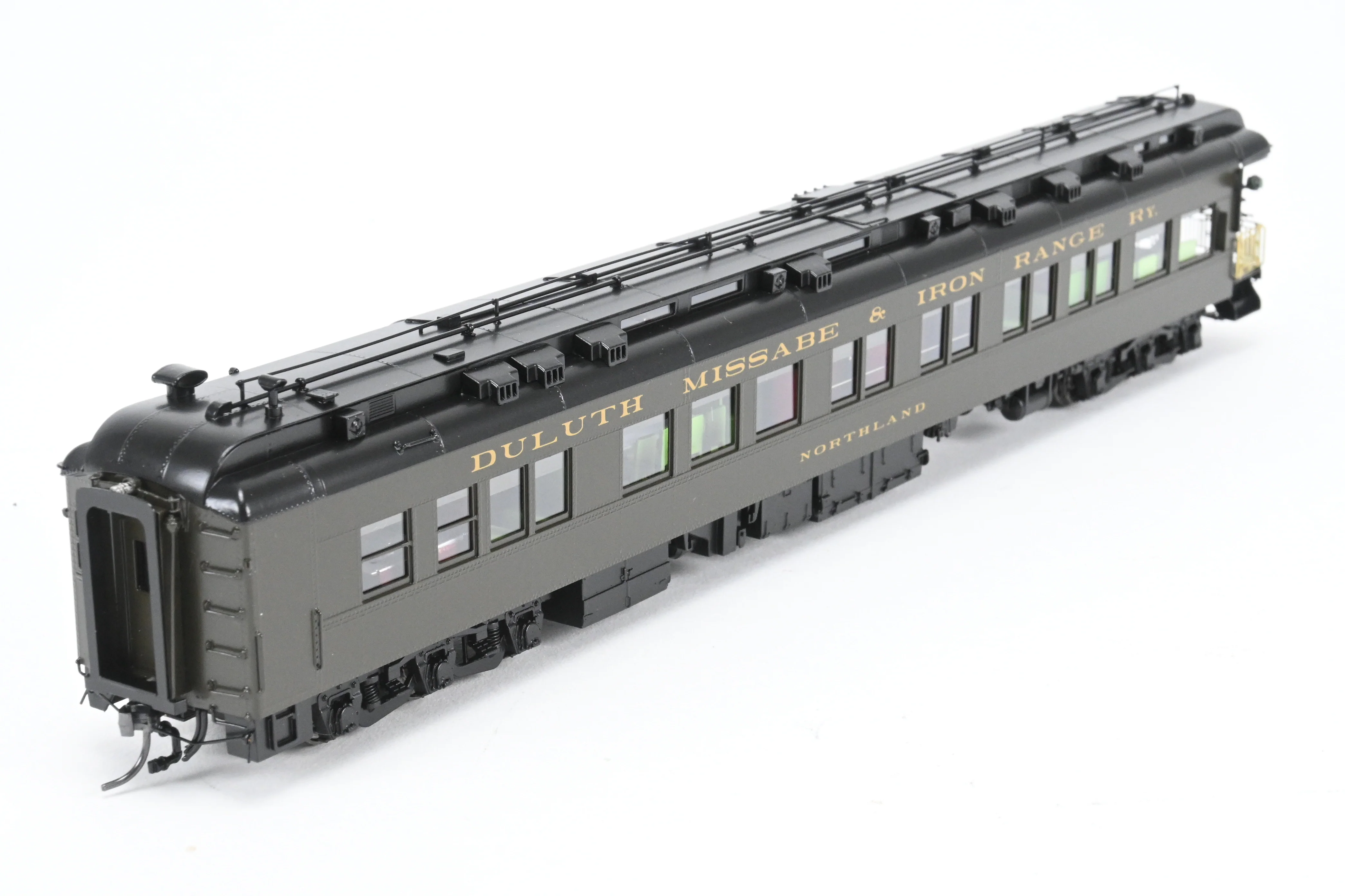 HO NEW Brass NBL - North Bank Line DM&IR - Duluth Missabe & Iron Range Business Car “Northland” with Combine W-24 Set FP - Image 14