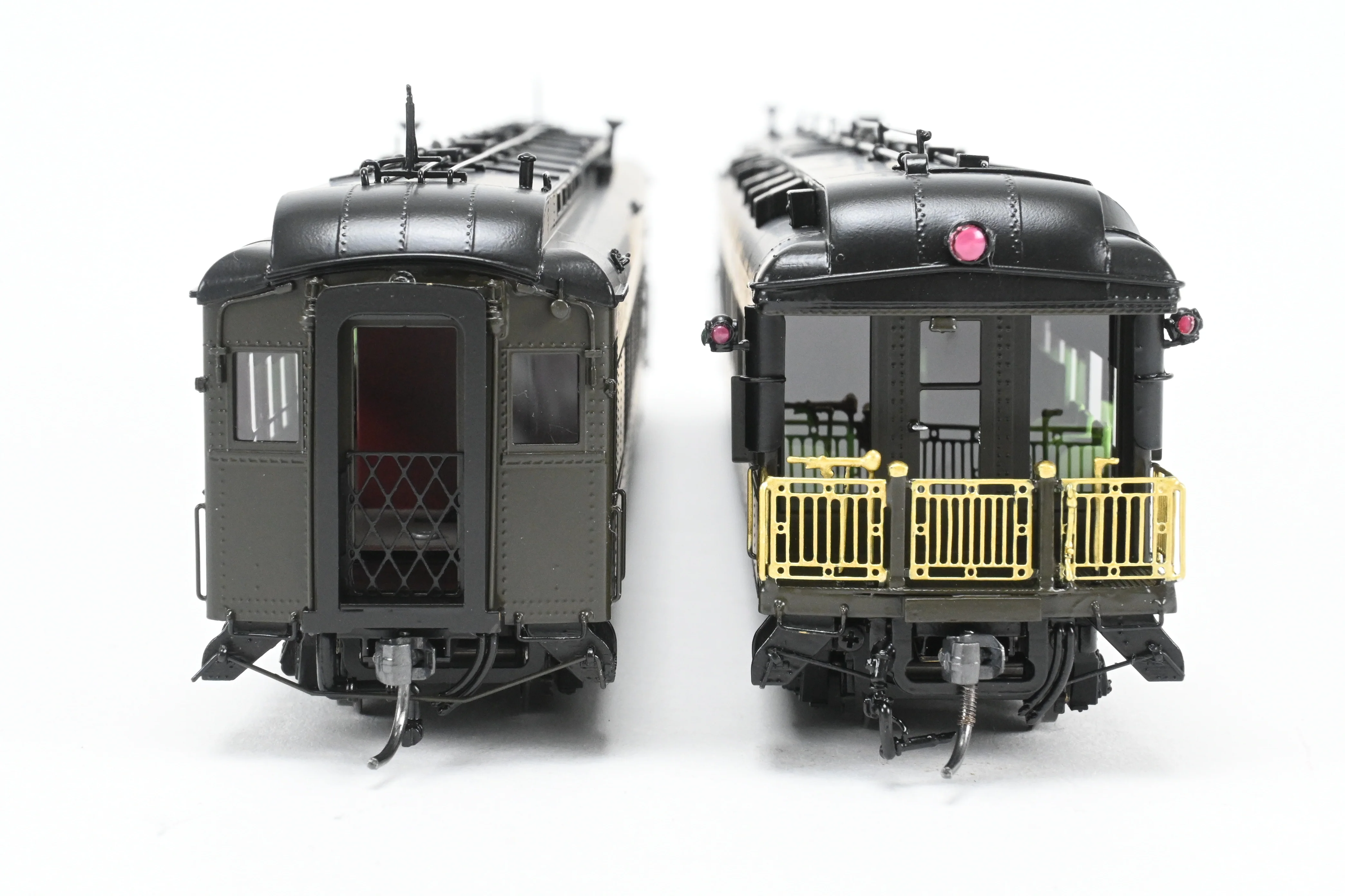 HO NEW Brass NBL - North Bank Line DM&IR - Duluth Missabe & Iron Range Business Car “Northland” with Combine W-24 Set FP - Image 19