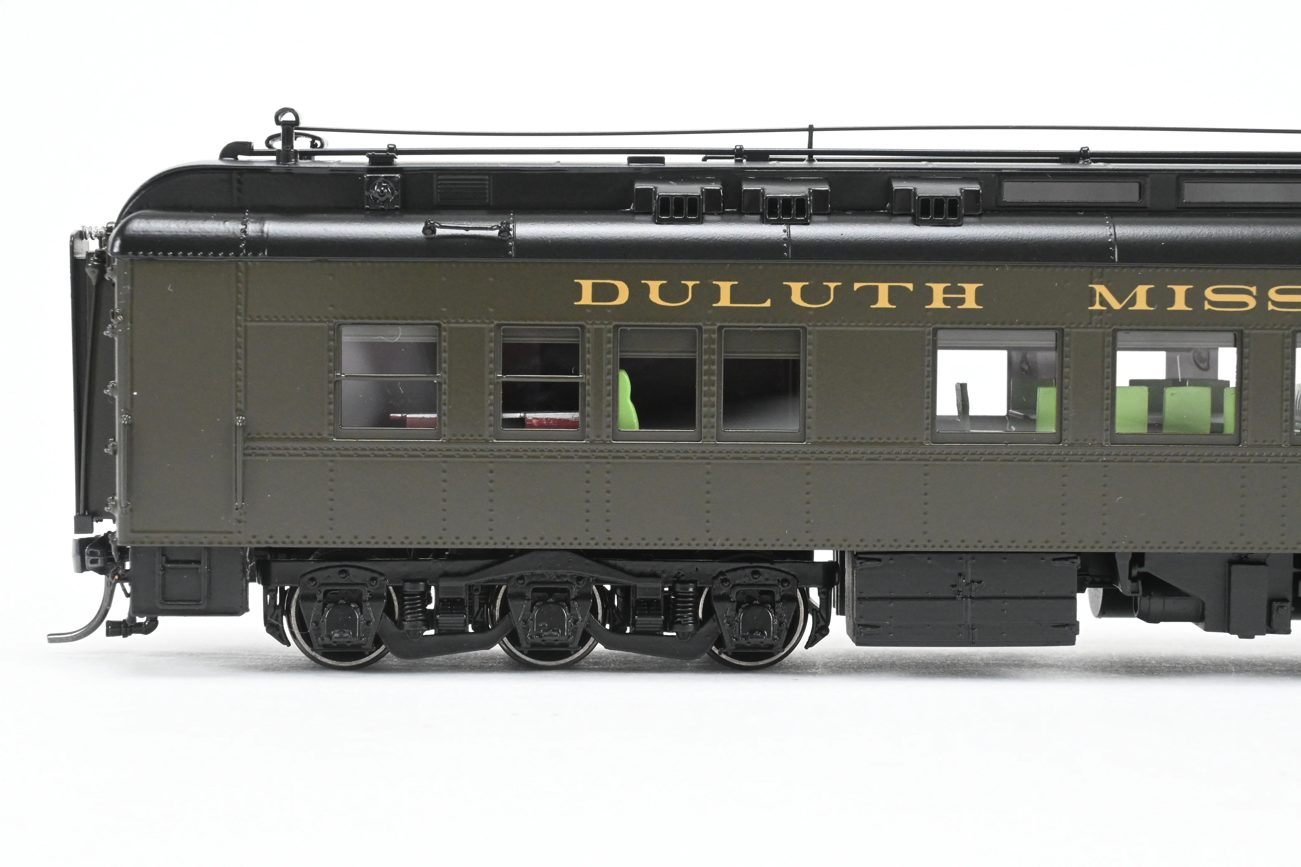 HO NEW Brass NBL - North Bank Line DM&IR - Duluth Missabe & Iron Range Business Car “Northland” with Combine W-24 Set FP - Image 21