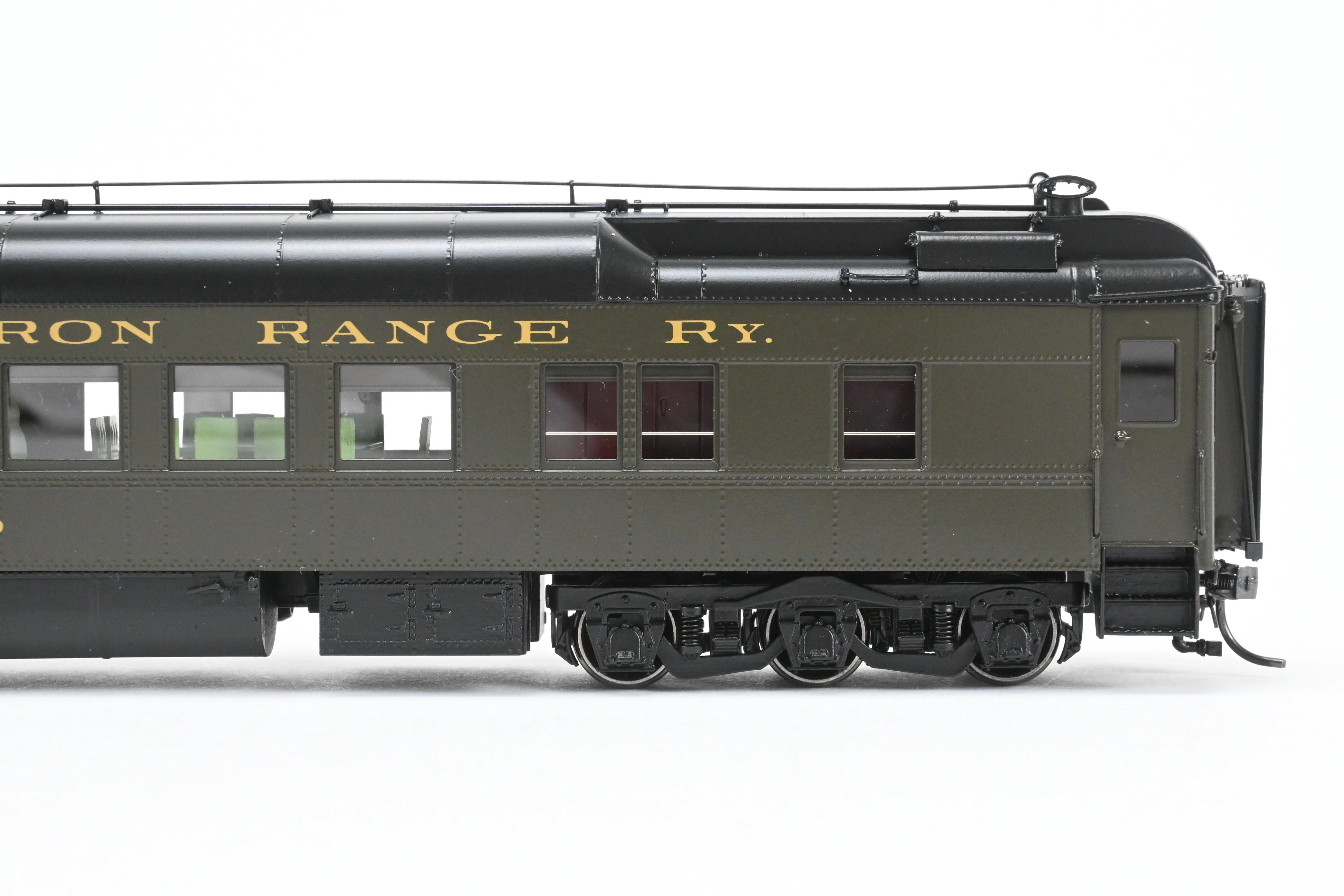 HO NEW Brass NBL - North Bank Line DM&IR - Duluth Missabe & Iron Range Business Car “Northland” with Combine W-24 Set FP - Image 26