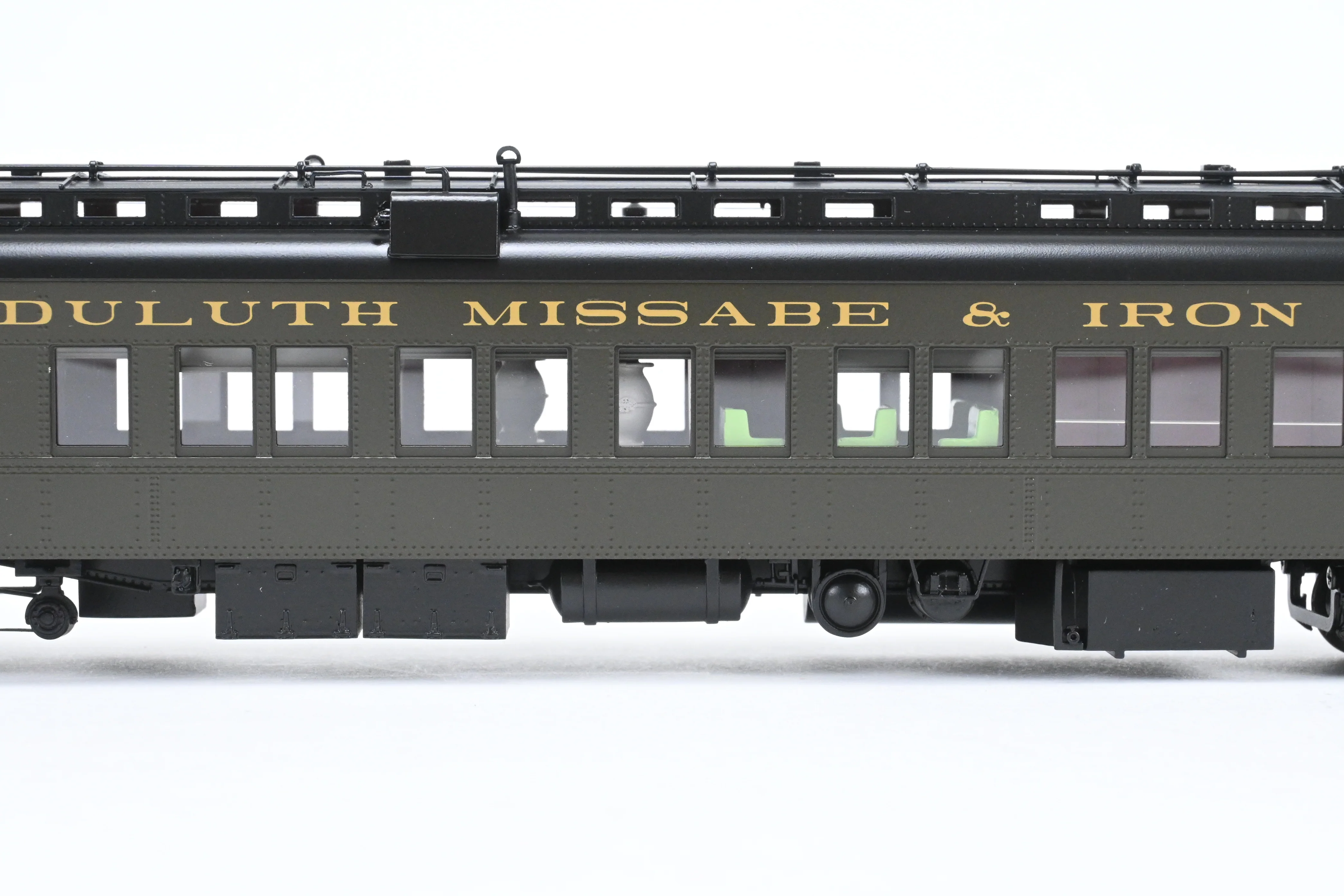 HO NEW Brass NBL - North Bank Line DM&IR - Duluth Missabe & Iron Range Business Car “Northland” with Combine W-24 Set FP - Image 32