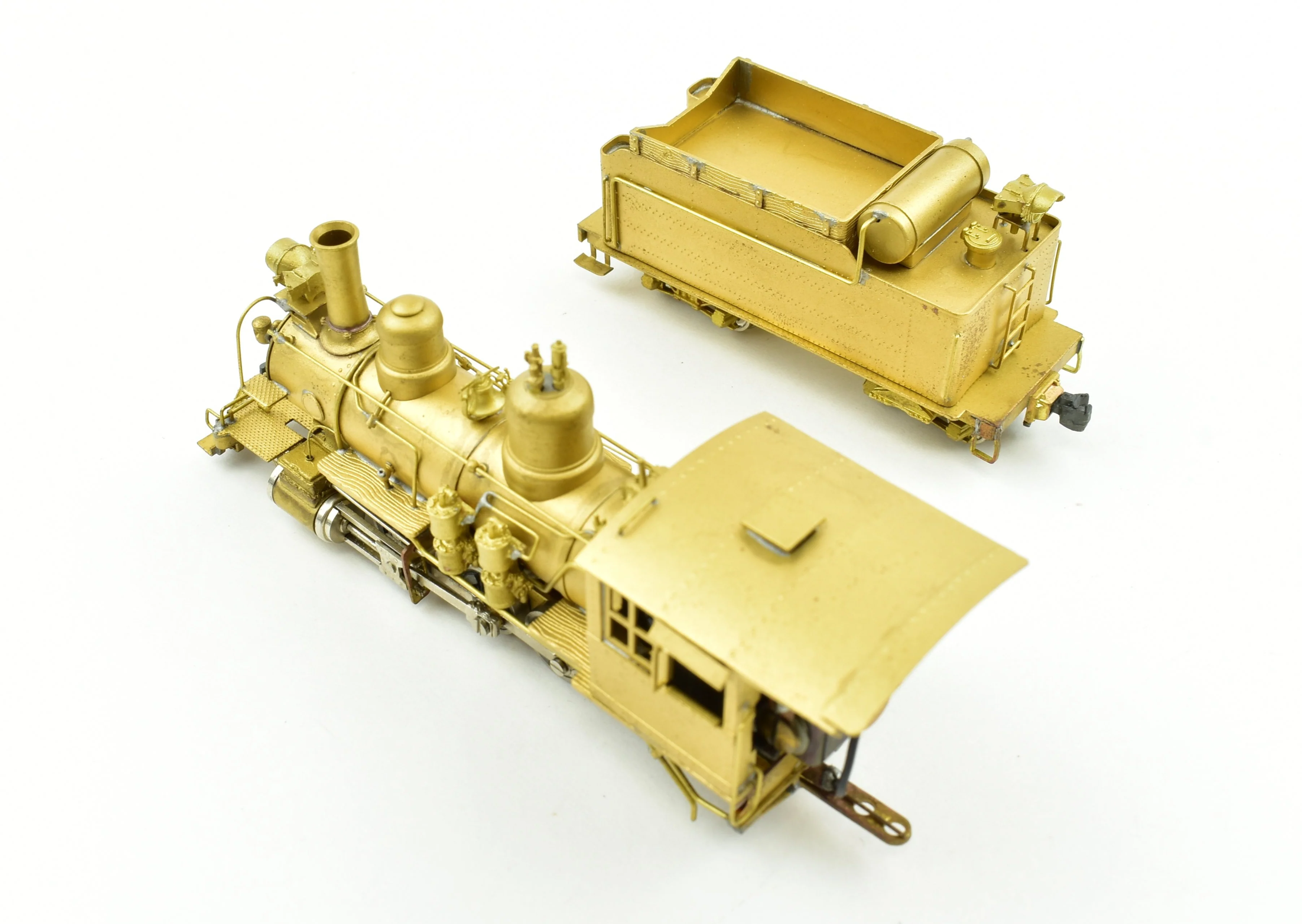 HOn3 Brass Balboa D&RGW - Denver & Rio Grande Western C-19 2-8-0 #340 - Image 8