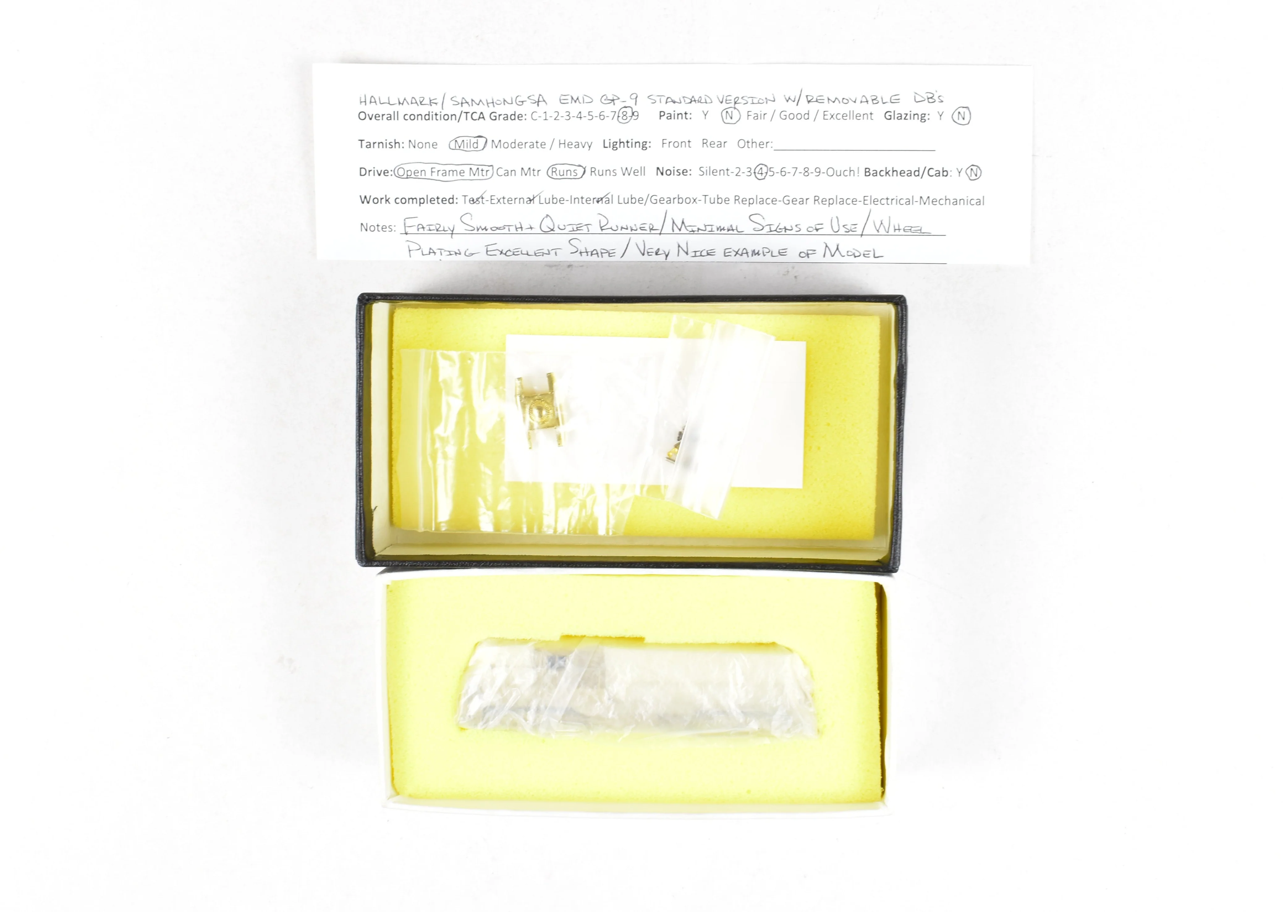 N Brass Hallmark Models Various Roads EMD GP-9 Standard Version with Removable Dynamic Brakes - Image 19