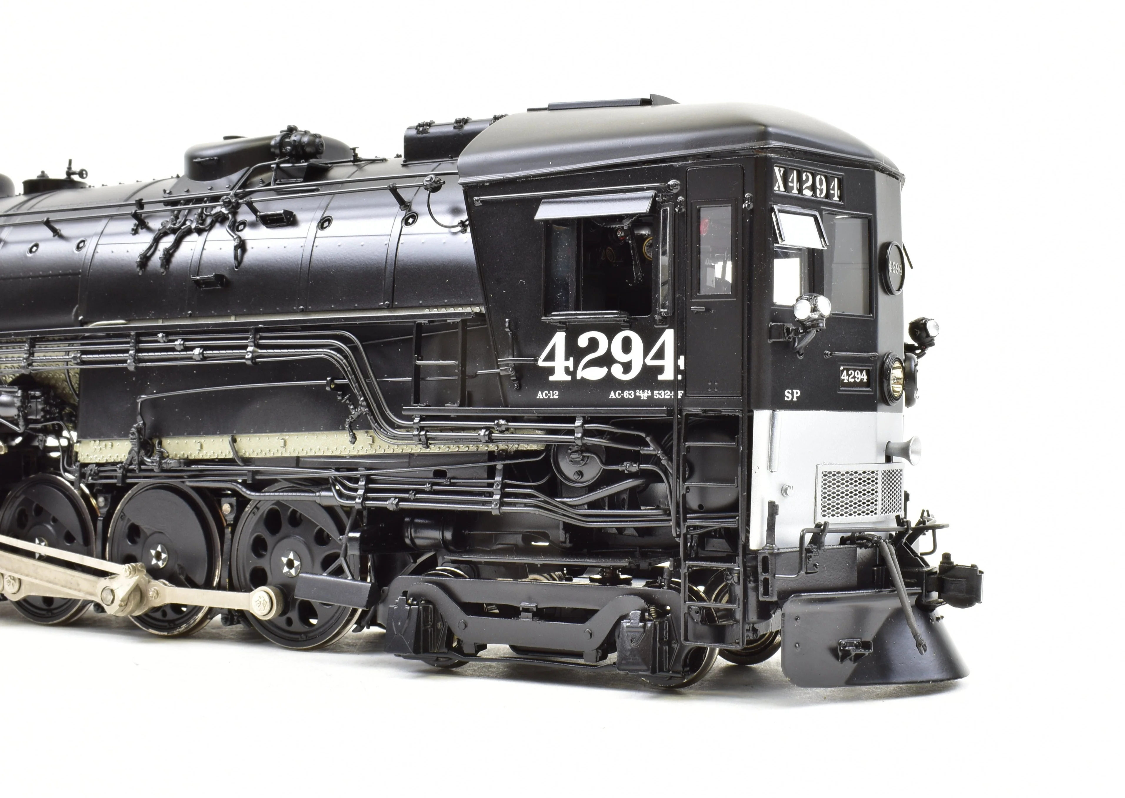 O Brass CON Key Model Imports SP - Southern Pacific AC-12 4-8-8-2 Cab Forward FP #4294 DCC & Sound FP - Image 12