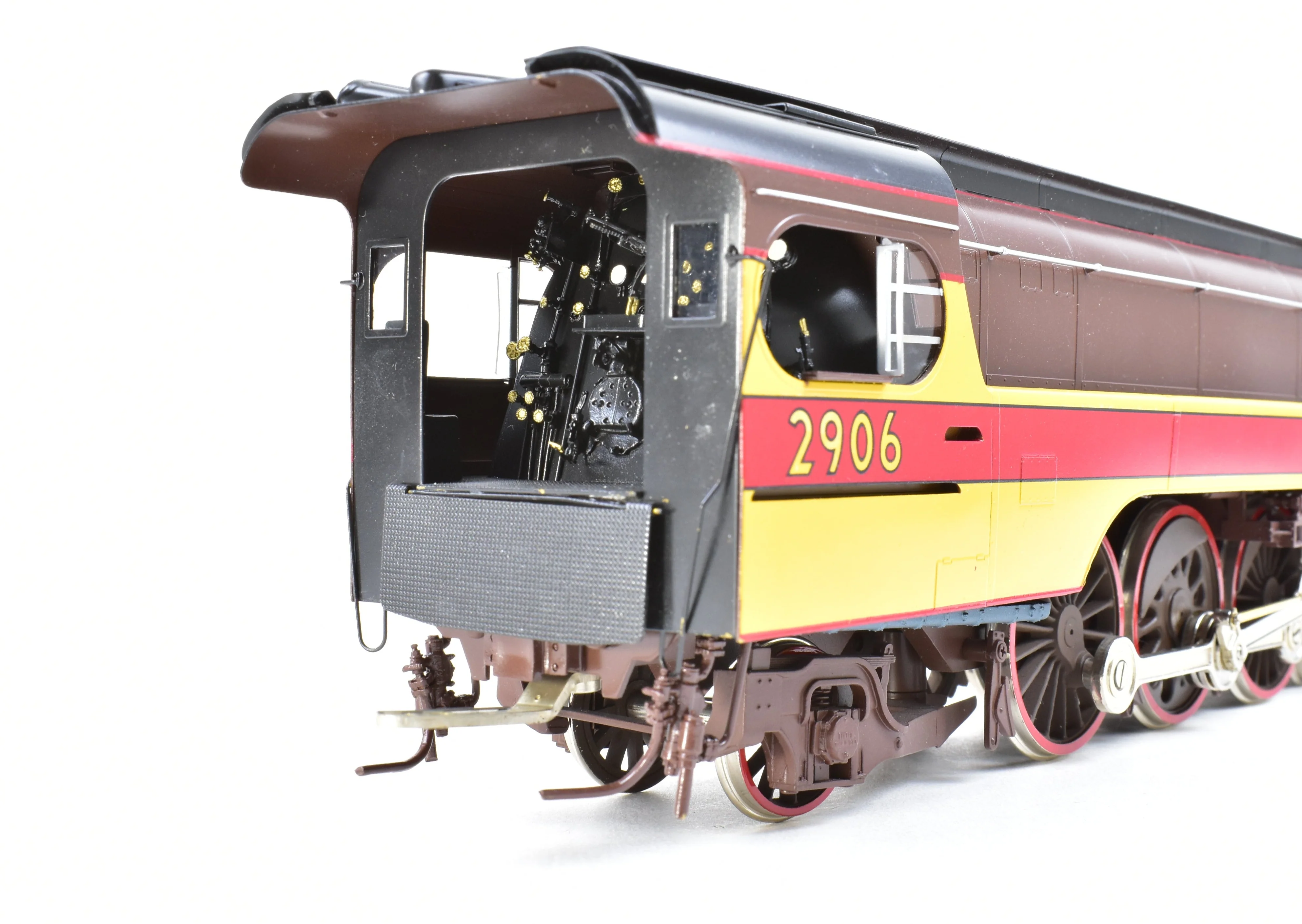 O Brass CON OMI - Overland Models, Inc. UP - Union Pacific 2906 4-6-2 Streamlined Factory Painted "Forty-Niner" - Image 13