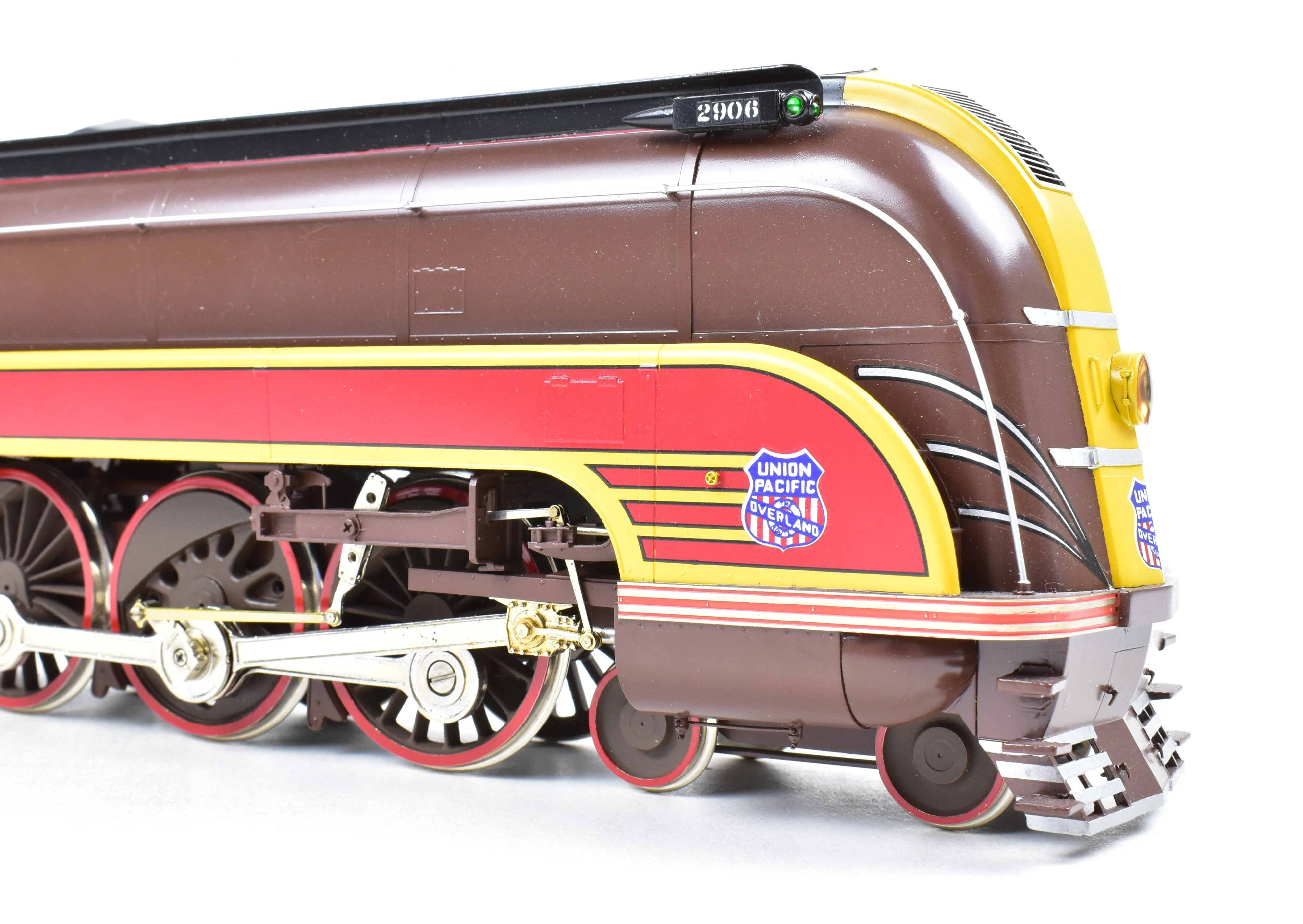 O Brass CON OMI - Overland Models, Inc. UP - Union Pacific 2906 4-6-2 Streamlined Factory Painted "Forty-Niner" - Image 16