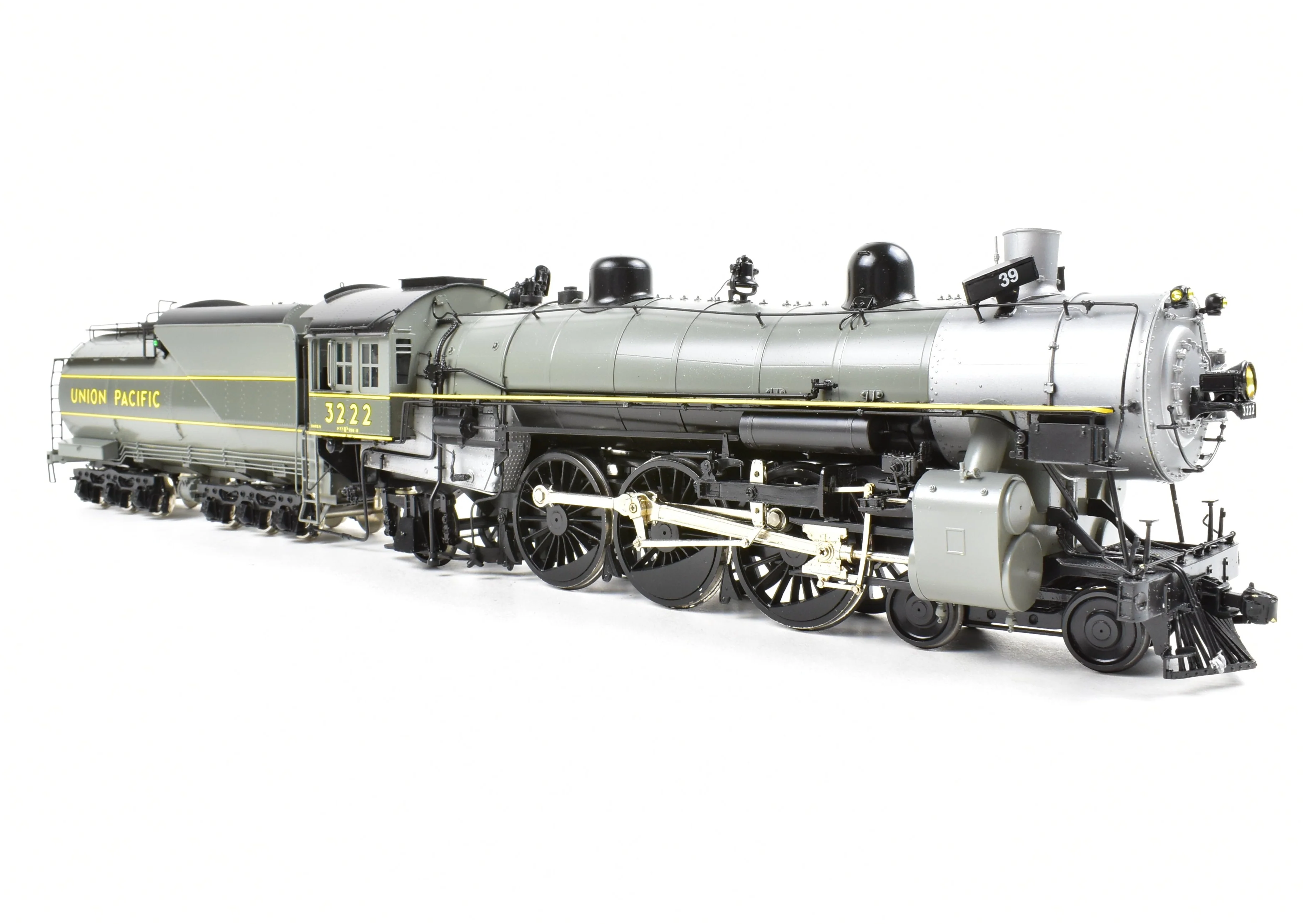 O Brass CON OMI - Overland Models, Inc. UP - Union Pacific 4-6-2 Pro-Painted TTG No. 3222 - Image 4