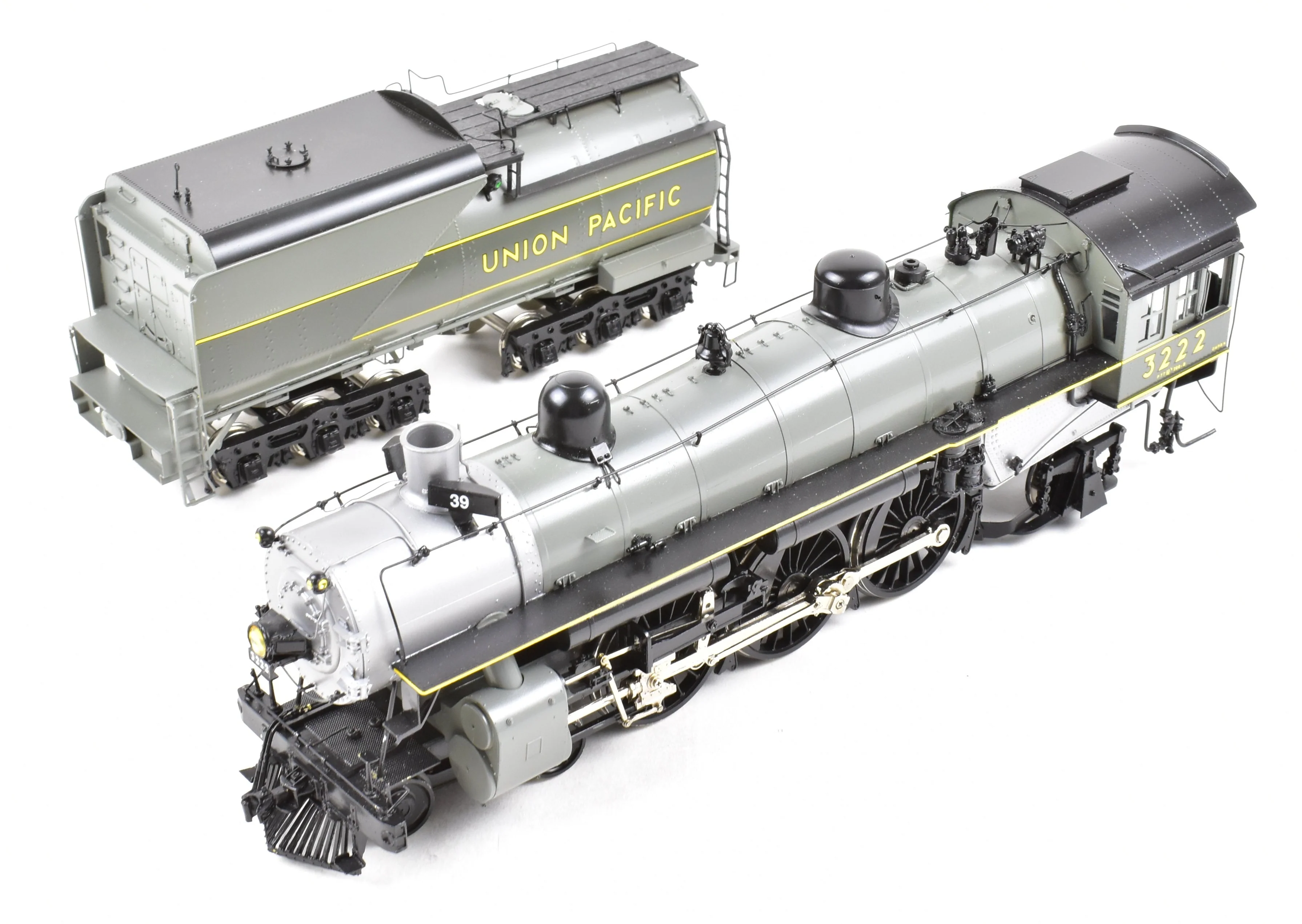 O Brass CON OMI - Overland Models, Inc. UP - Union Pacific 4-6-2 Pro-Painted TTG No. 3222 - Image 5