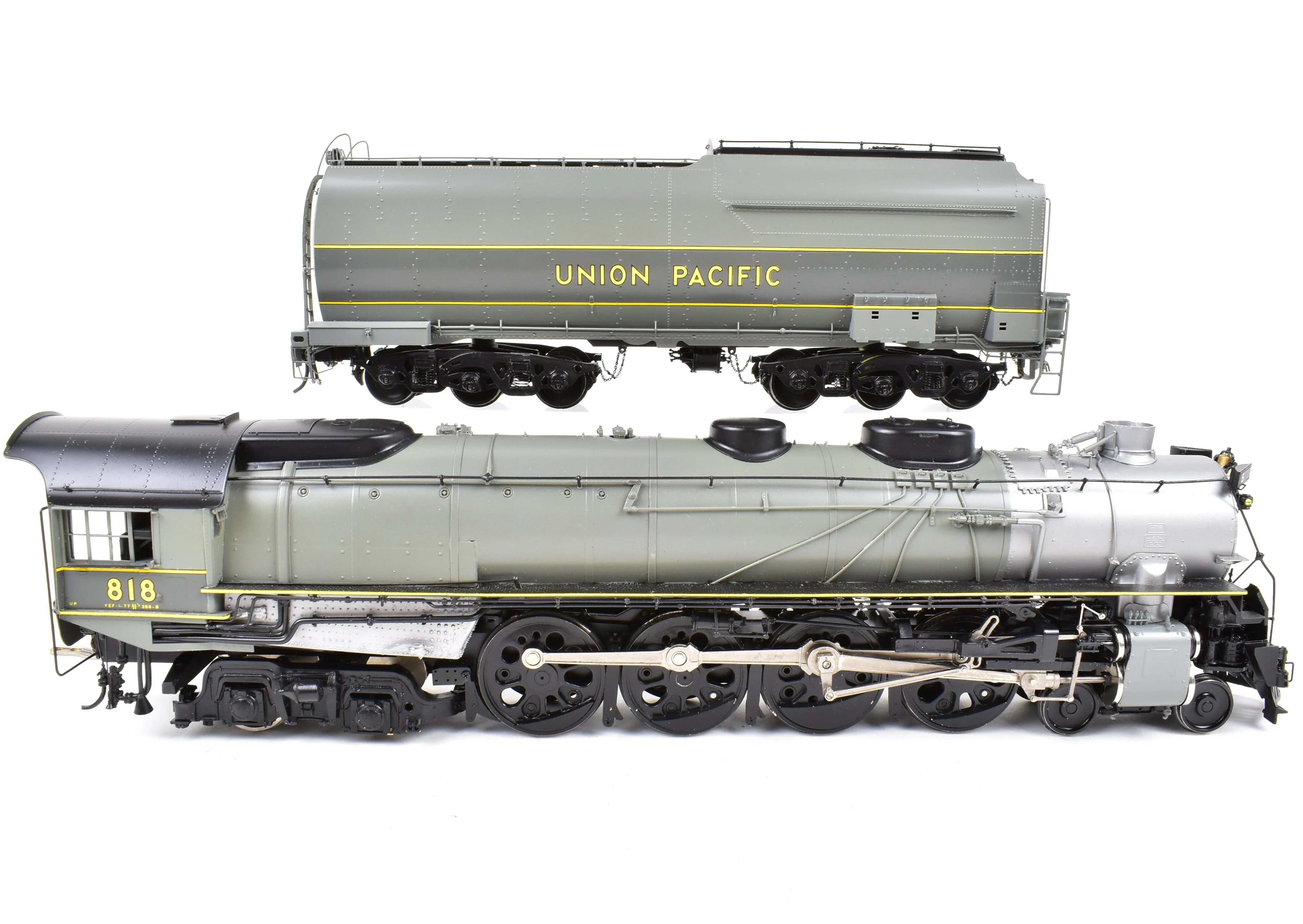 O Brass CON OMI - Overland Models, Inc. UP - Union Pacific FEF-1 4-8-4 Pro-Paint No. 818 TTG - Image 3