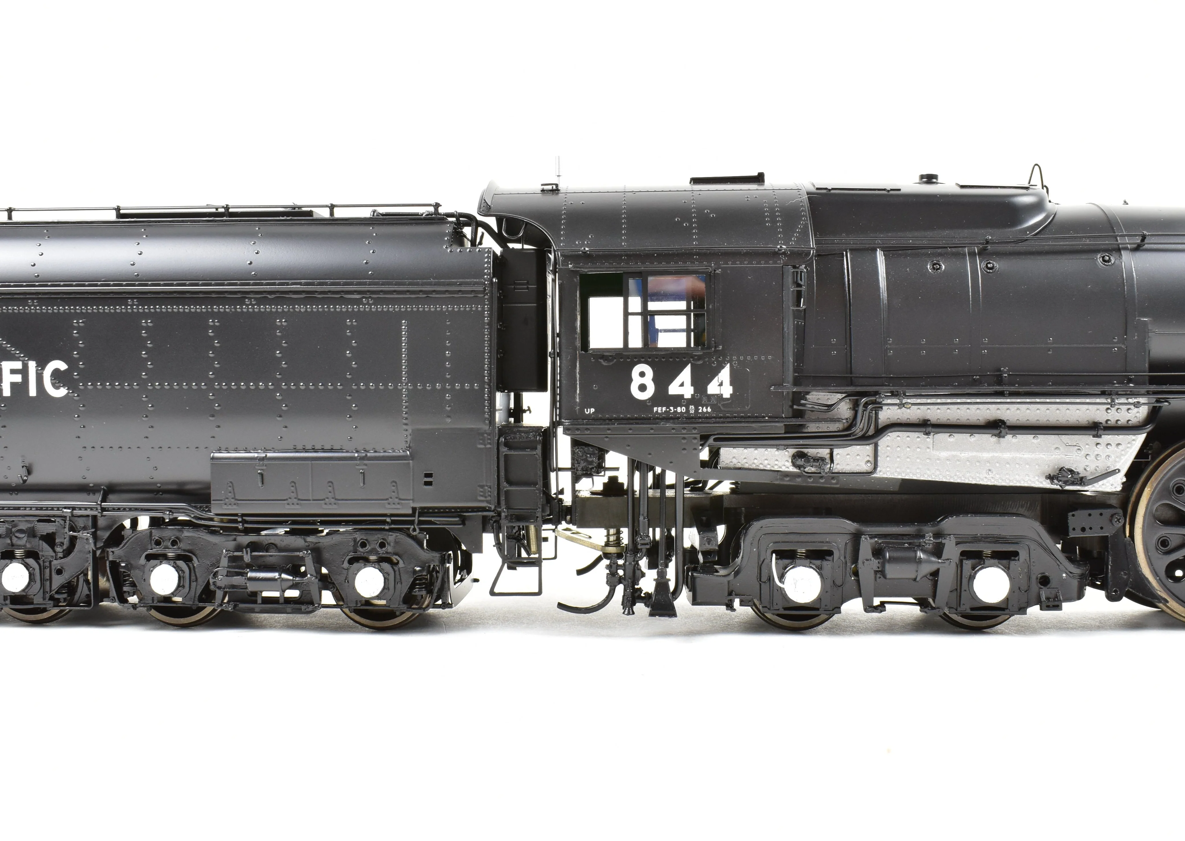 O Brass CON OMI - Overland Models, Inc. UP - Union Pacific FEF-3 4-8-4 1996, 1997 Excursion Era Version - Image 22