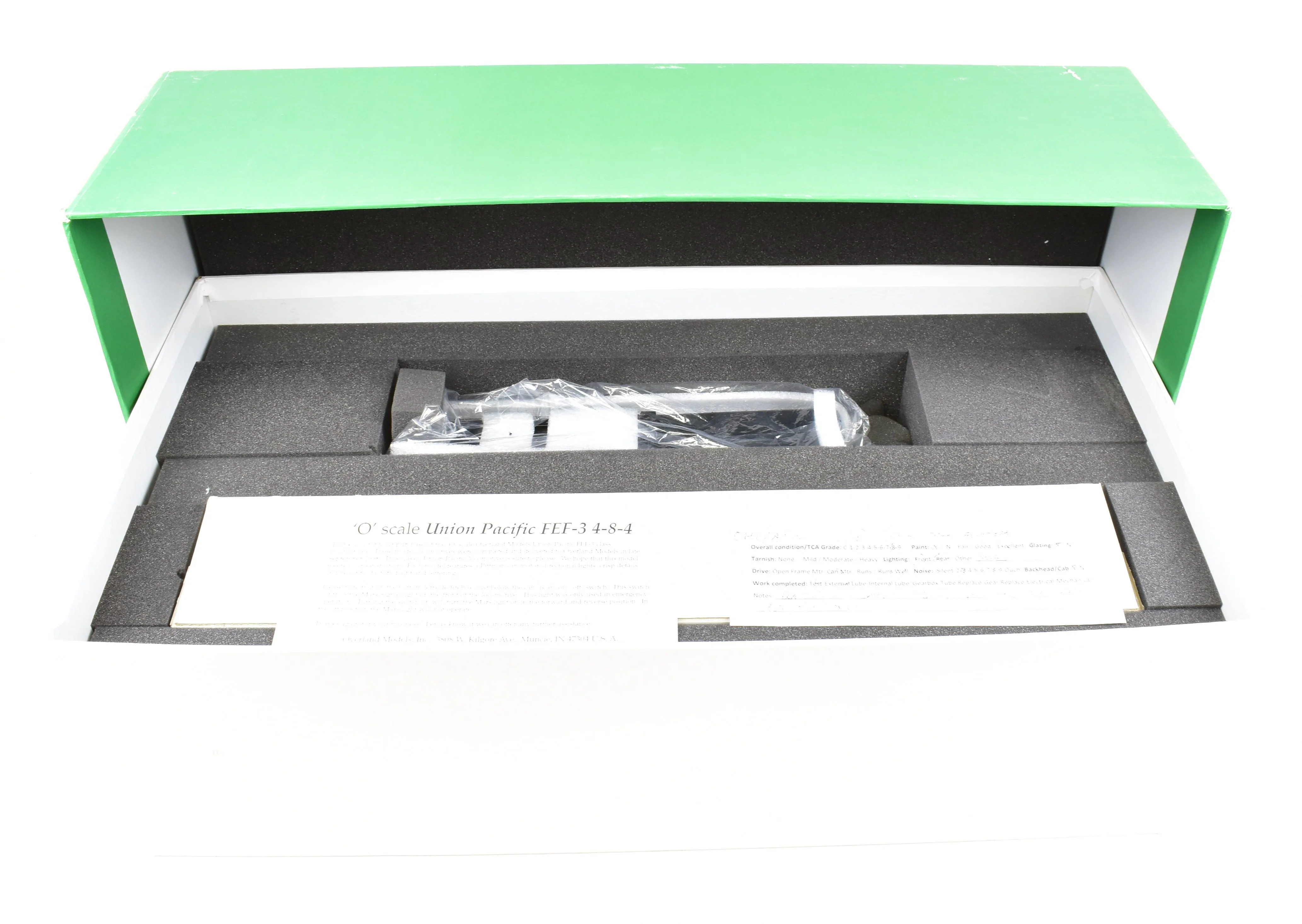 O Brass CON OMI - Overland Models, Inc. UP - Union Pacific FEF-3 4-8-4 1996, 1997 Excursion Era Version - Image 26
