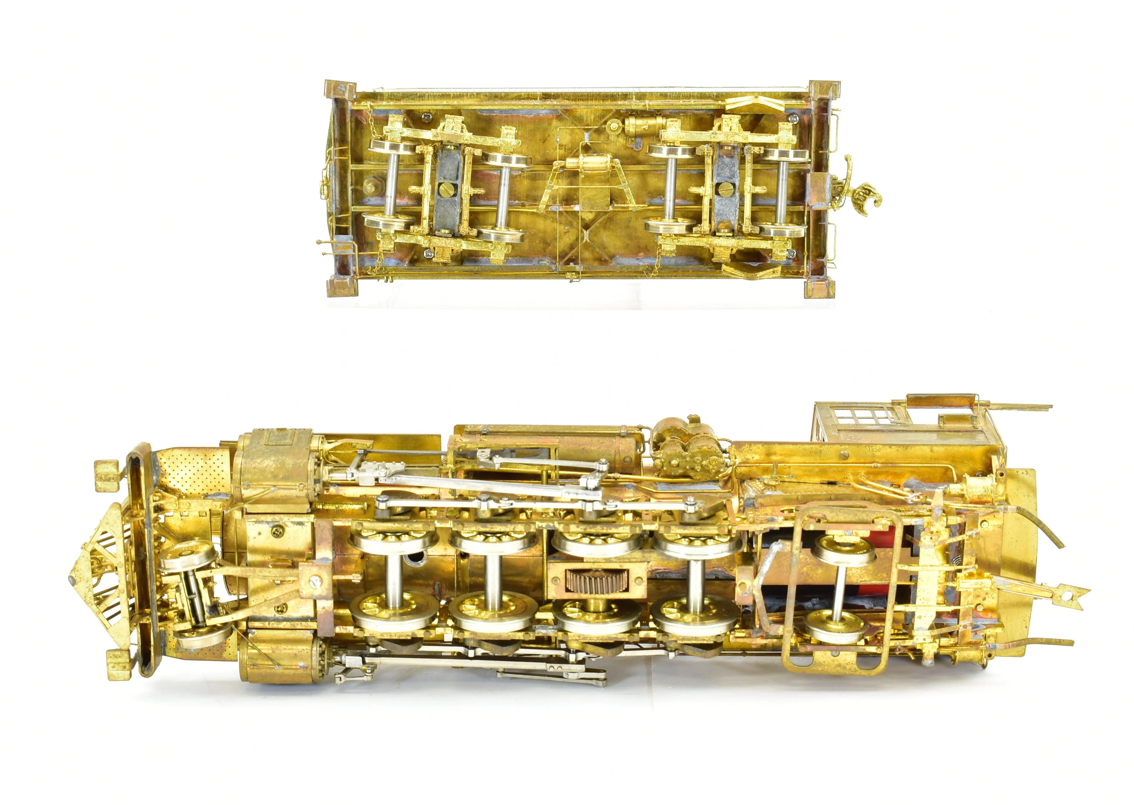 On3 Brass PFM - Pacific Fast Mail D&RGW - Denver & Rio Grande Western Class K-27 2-8-2 - Image 3