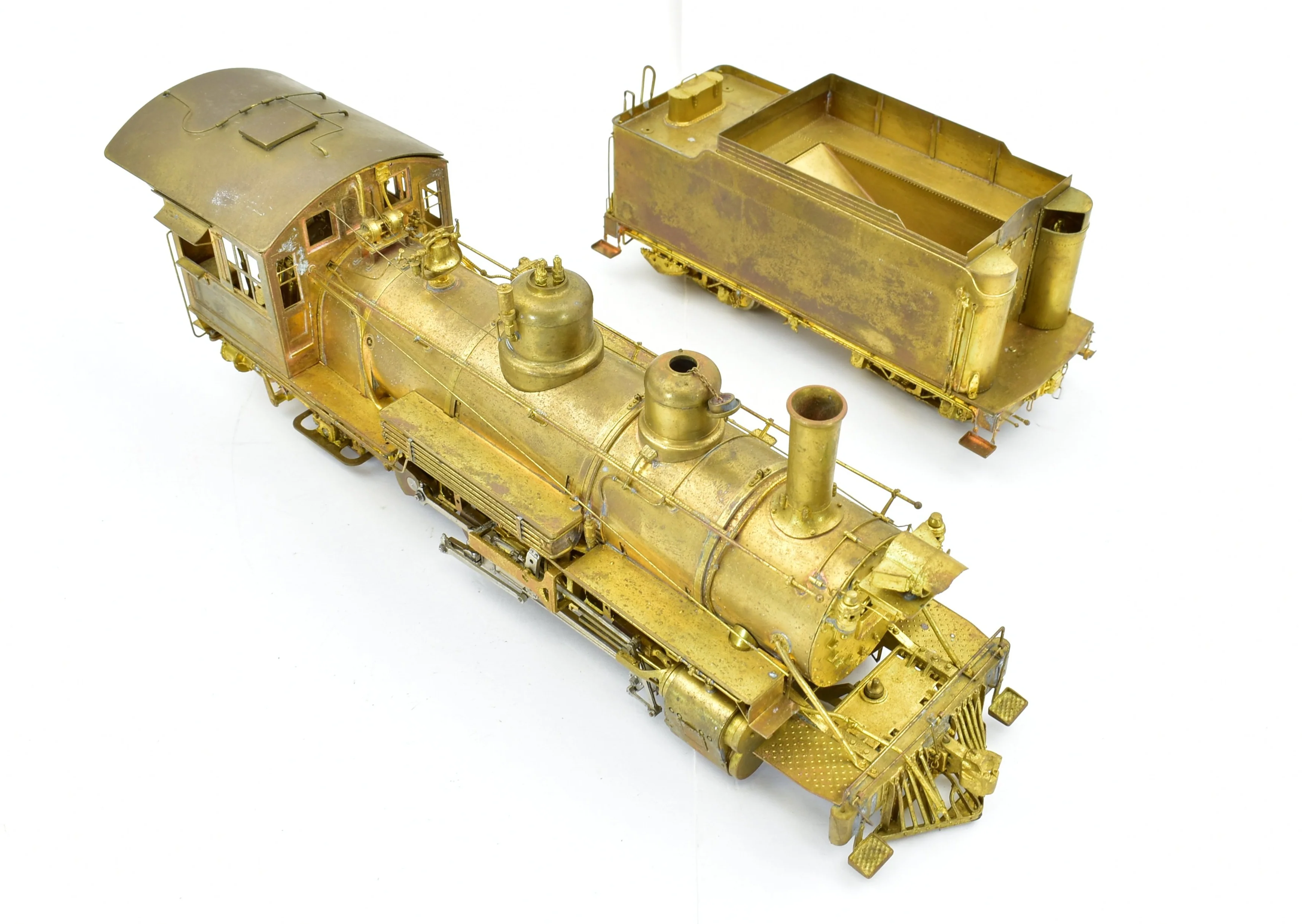 On3 Brass PFM - Pacific Fast Mail D&RGW - Denver & Rio Grande Western Class K-27 2-8-2 - Image 6