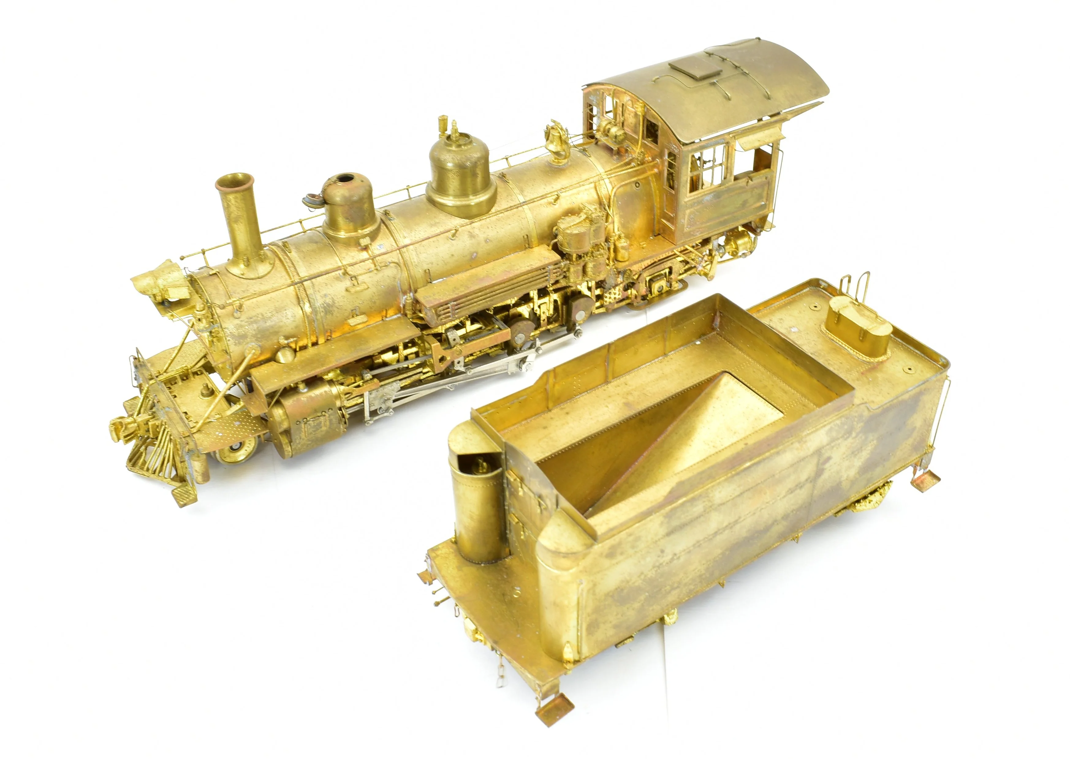 On3 Brass PFM - Pacific Fast Mail D&RGW - Denver & Rio Grande Western Class K-27 2-8-2 - Image 7