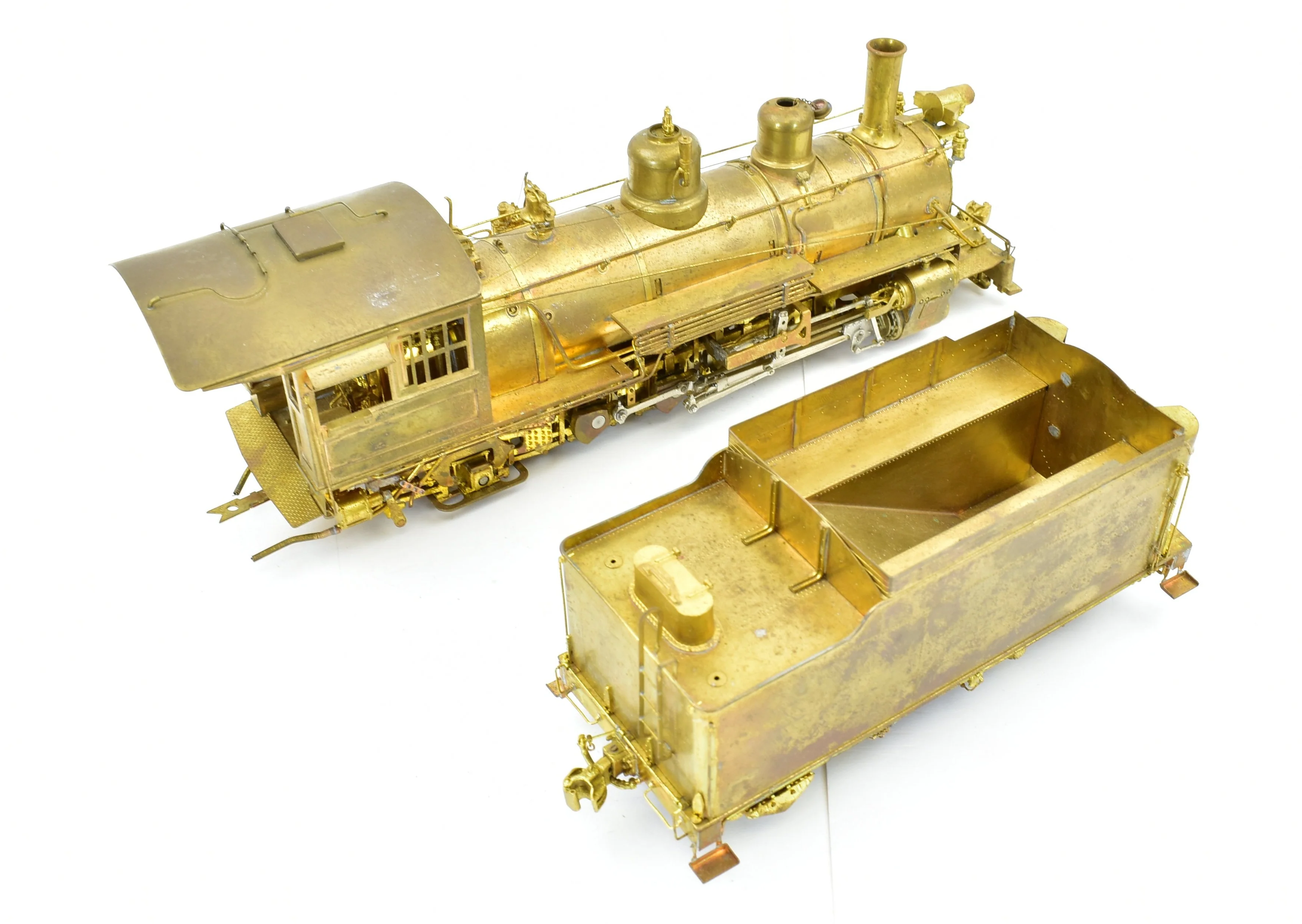 On3 Brass PFM - Pacific Fast Mail D&RGW - Denver & Rio Grande Western Class K-27 2-8-2 - Image 9