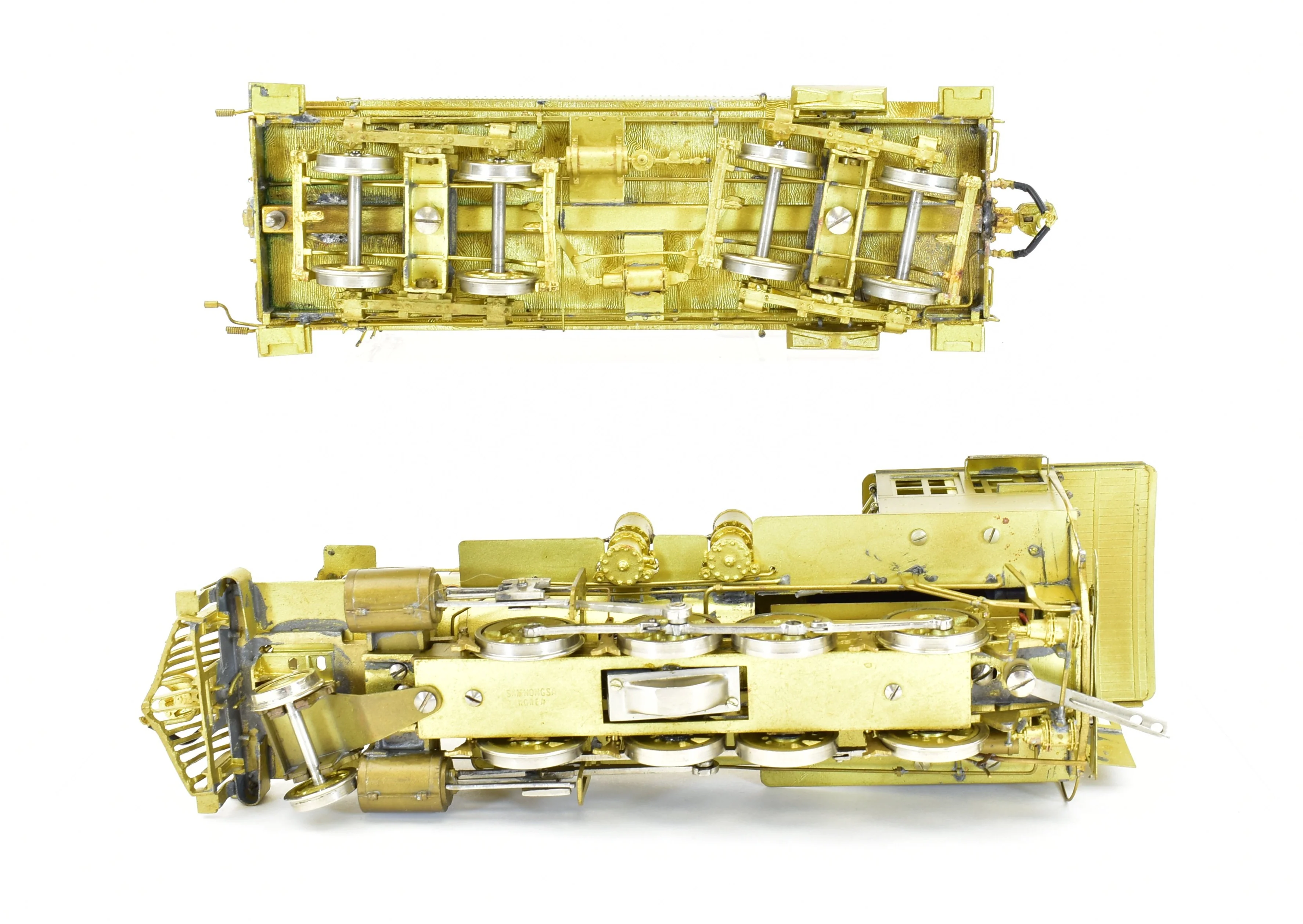 On3 Brass Sunset Models D&RGW - Denver & Rio Grande Western C-16 #268 2-8-0 AS-IS - Image 3